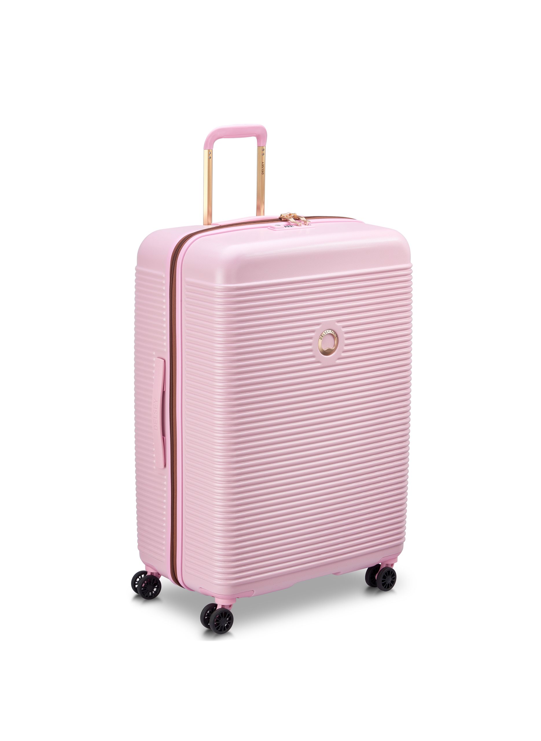 Valise soute rigide taille xl - freestyle DELSEY PARIS Rose