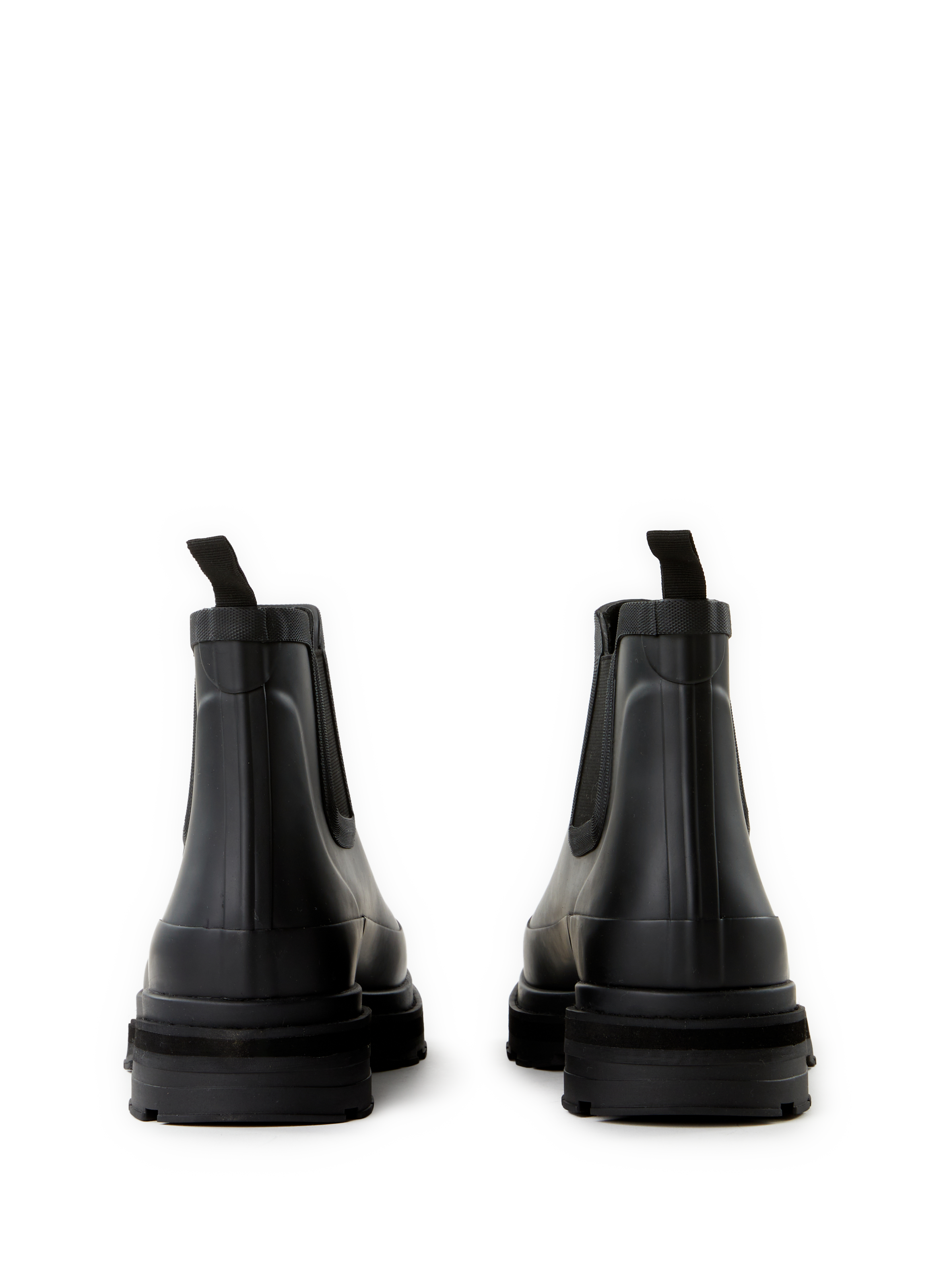 Boots compensées unies AIGLE Noir