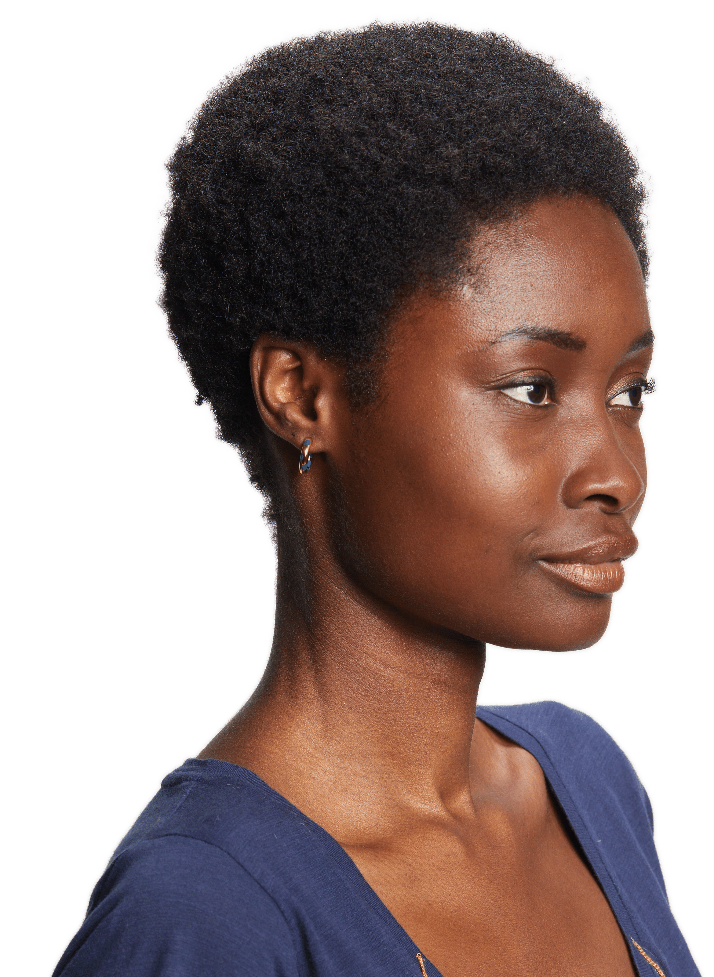 Boucles d'oreille Positano Pois  AURELIE BIDERMANN Vert