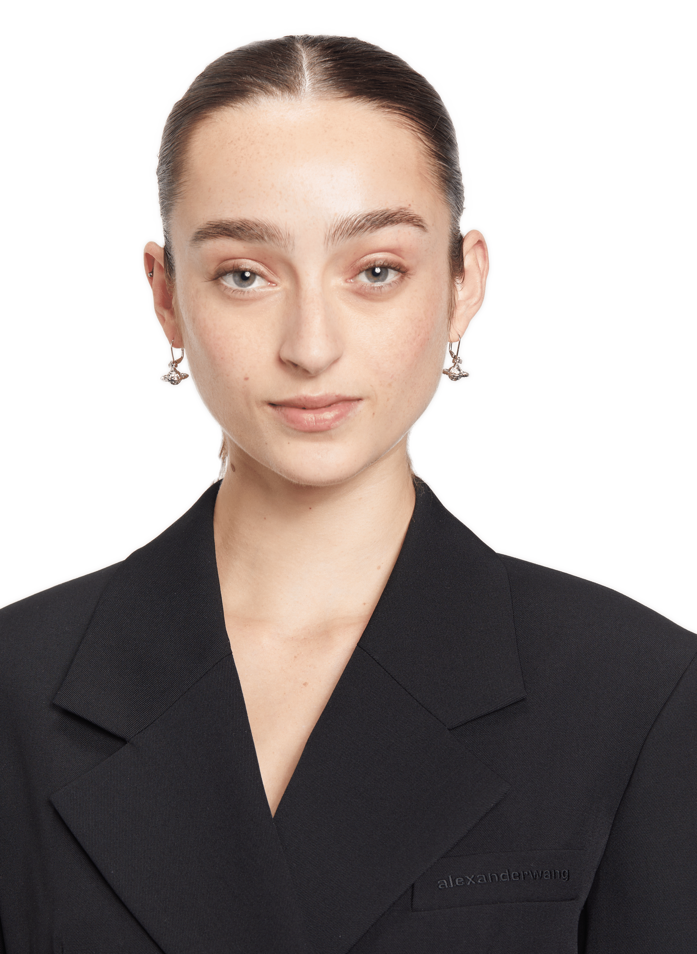 Mayfair small orb earrings VIVIENNE WESTWOOD Silver