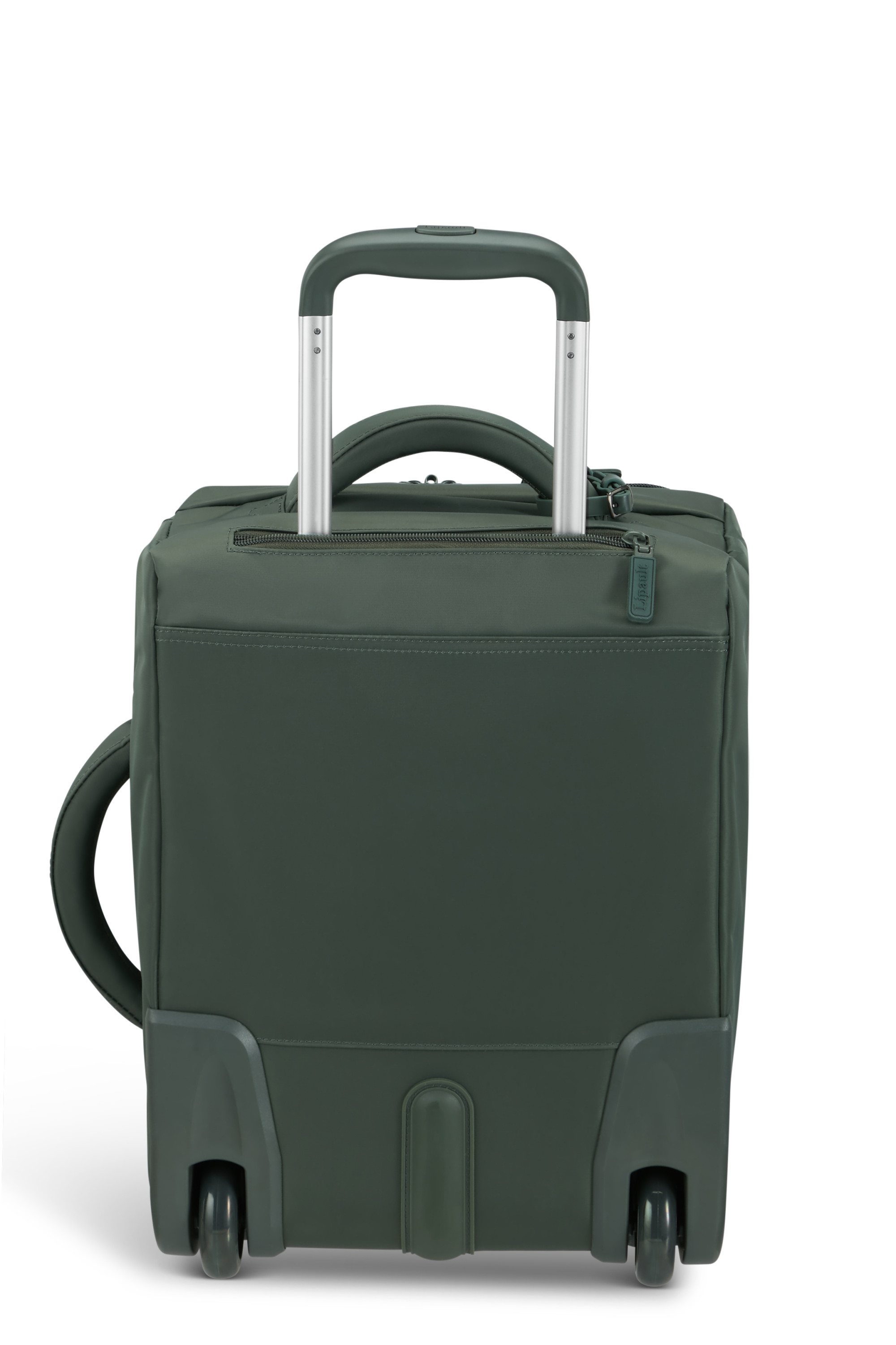 Foldable plume valise 2 roues taille s LIPAULT PARIS Kaki