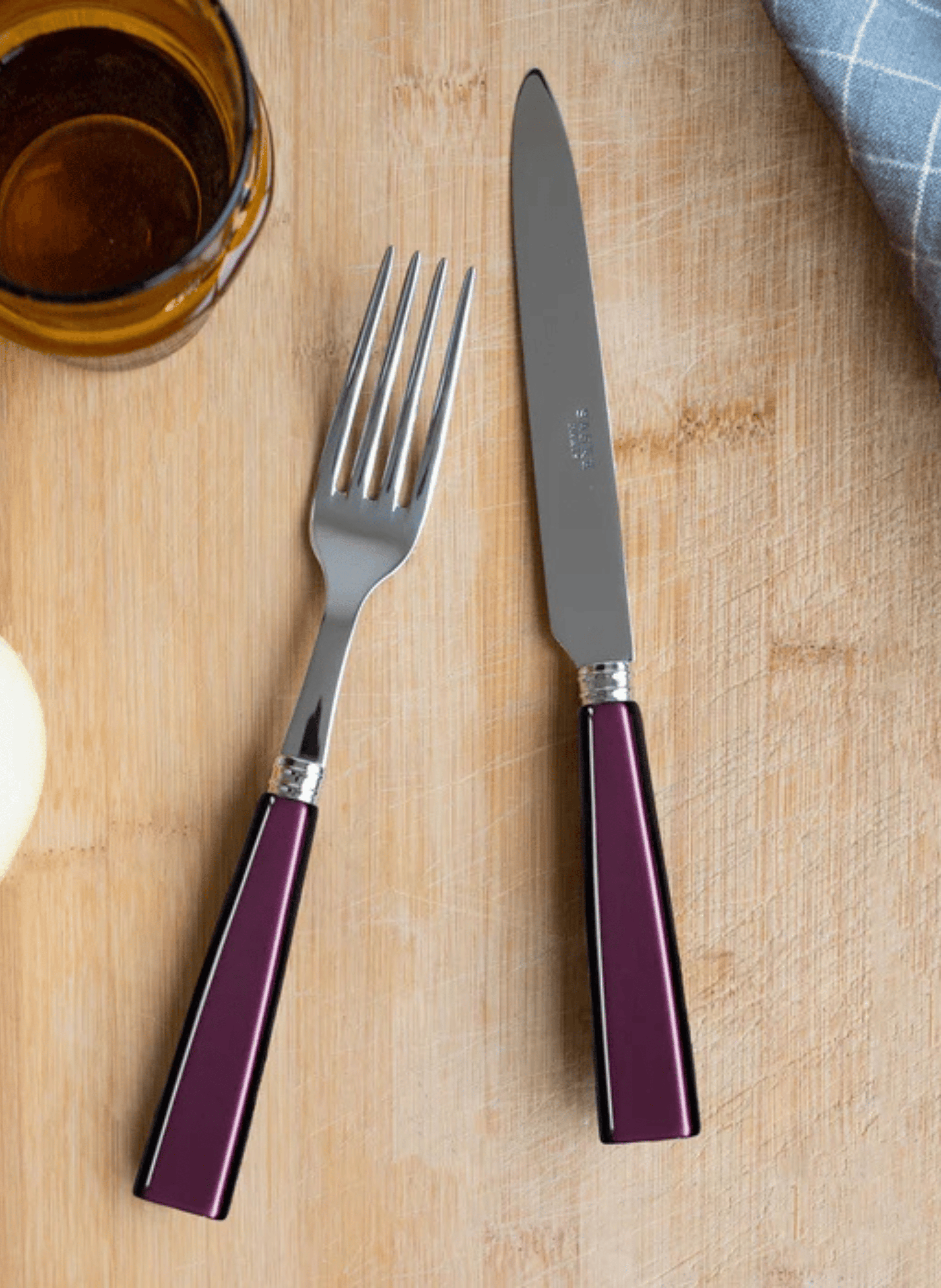 Couteau de table, icône SABRE PARIS Violet