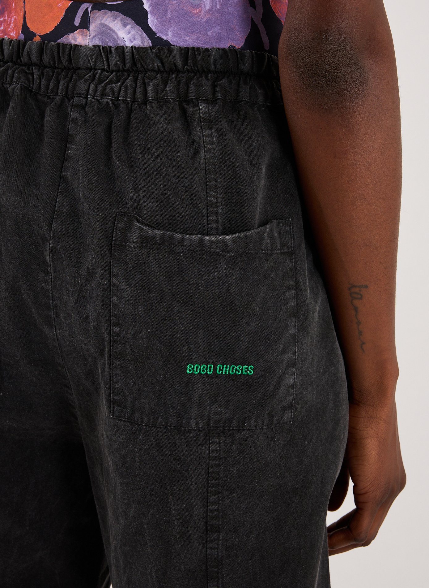 Pantalon en coton BOBO CHOSES Gris