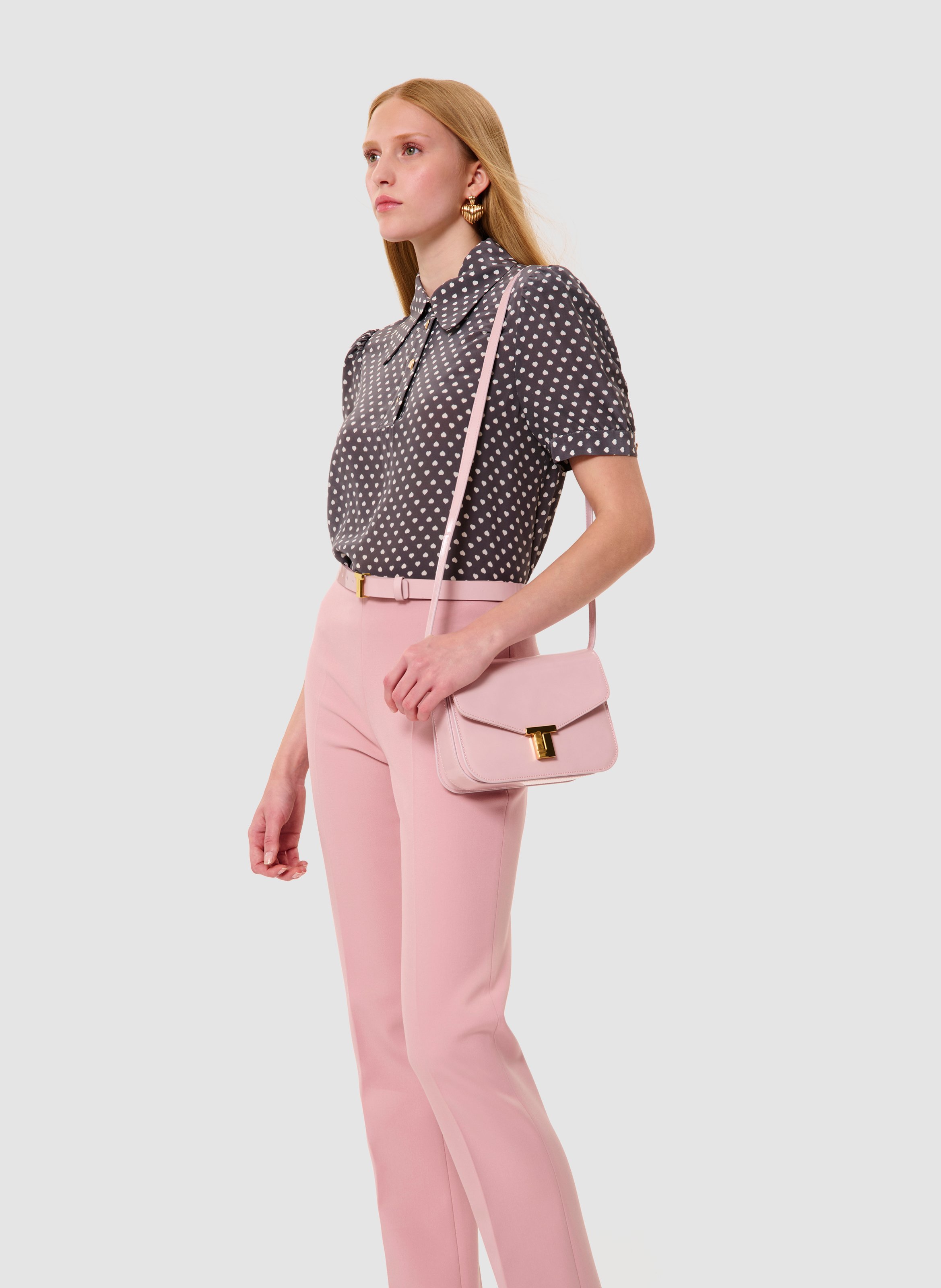 TARA JARMON Top tonino gris Gris