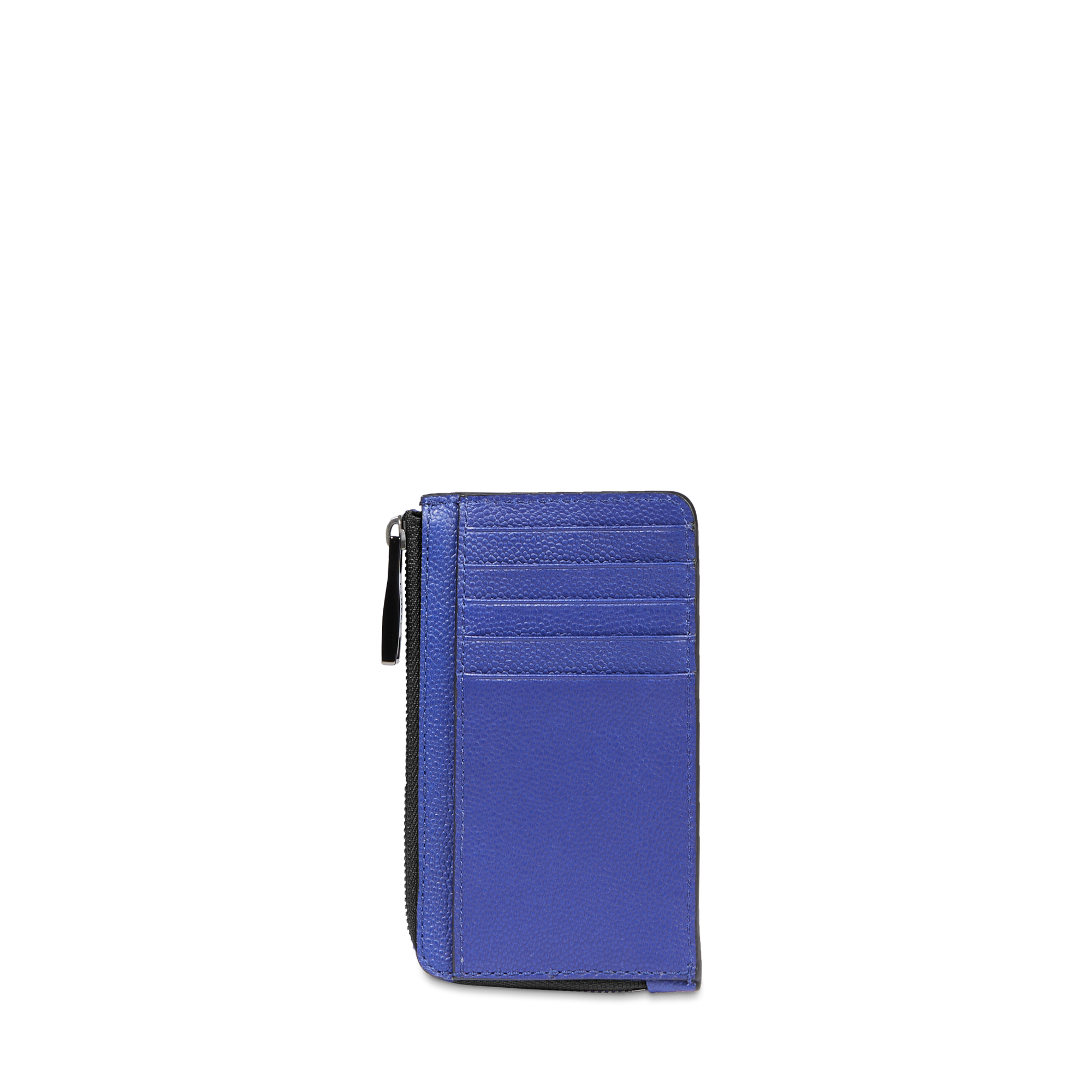 Porte-cartes zippé   charlie de lancel en cuir LANCEL Bleu