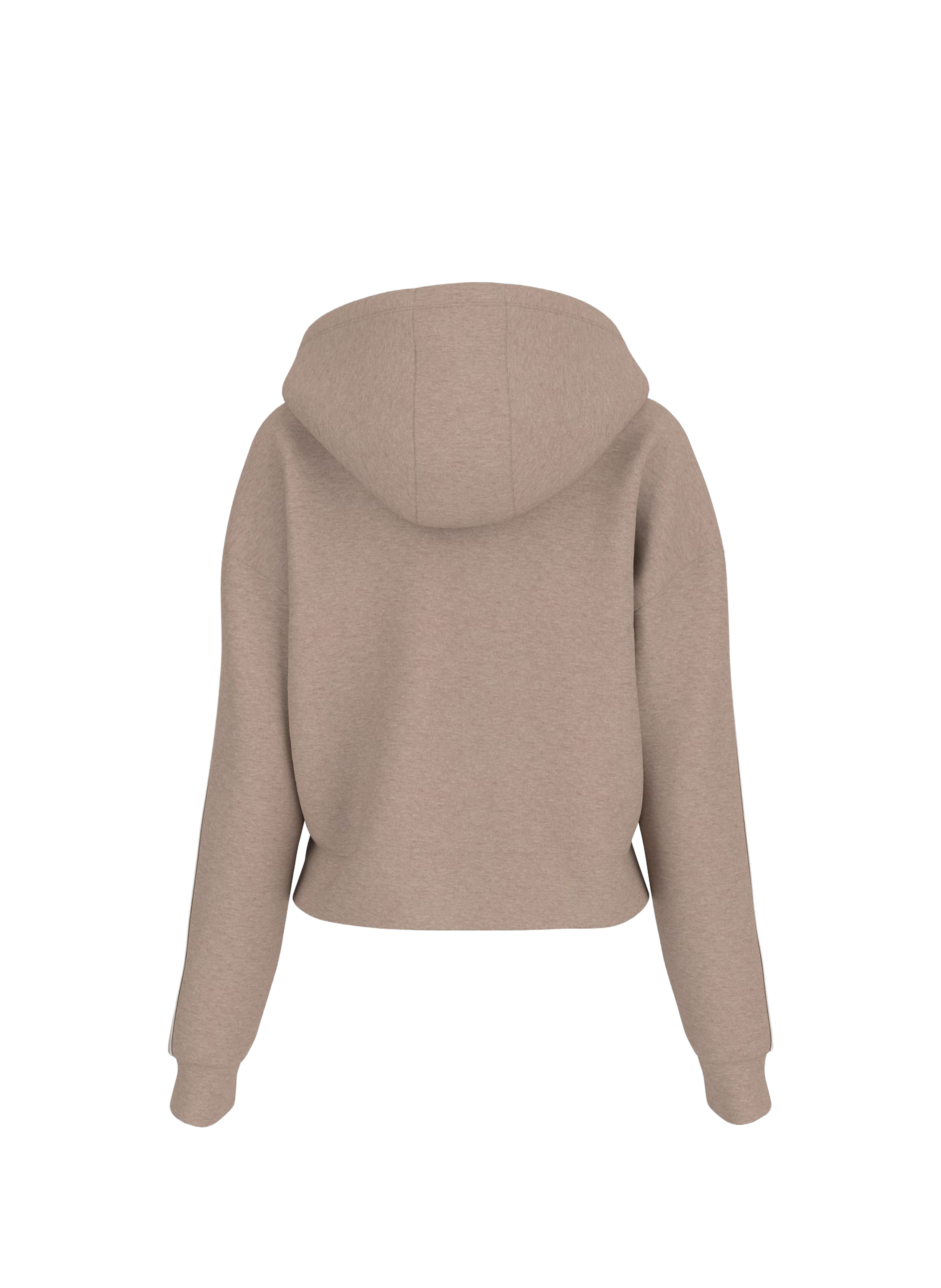 Plain hoodie GUESS Brown