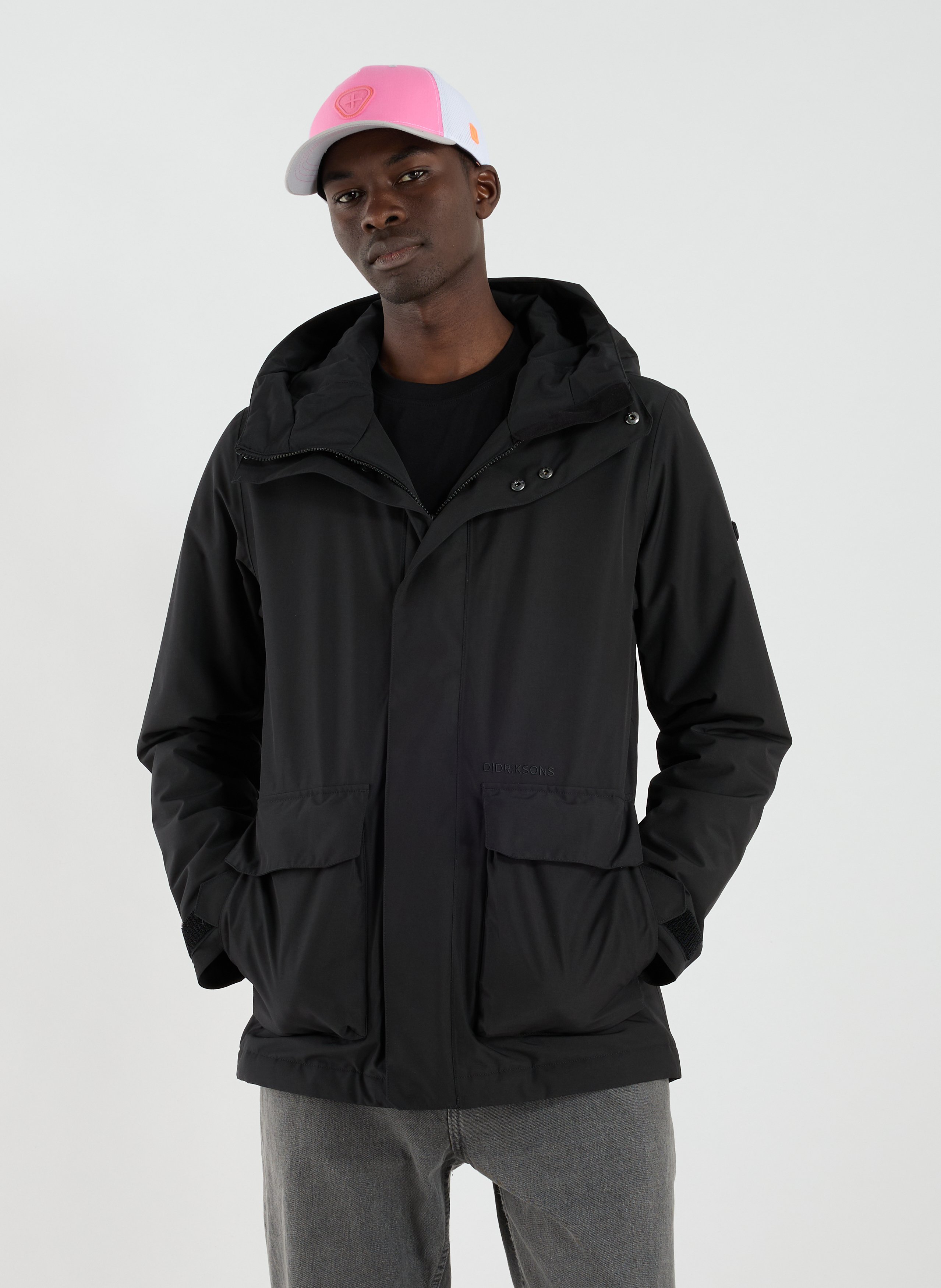 DIDRIKSONS Parka unie Noir