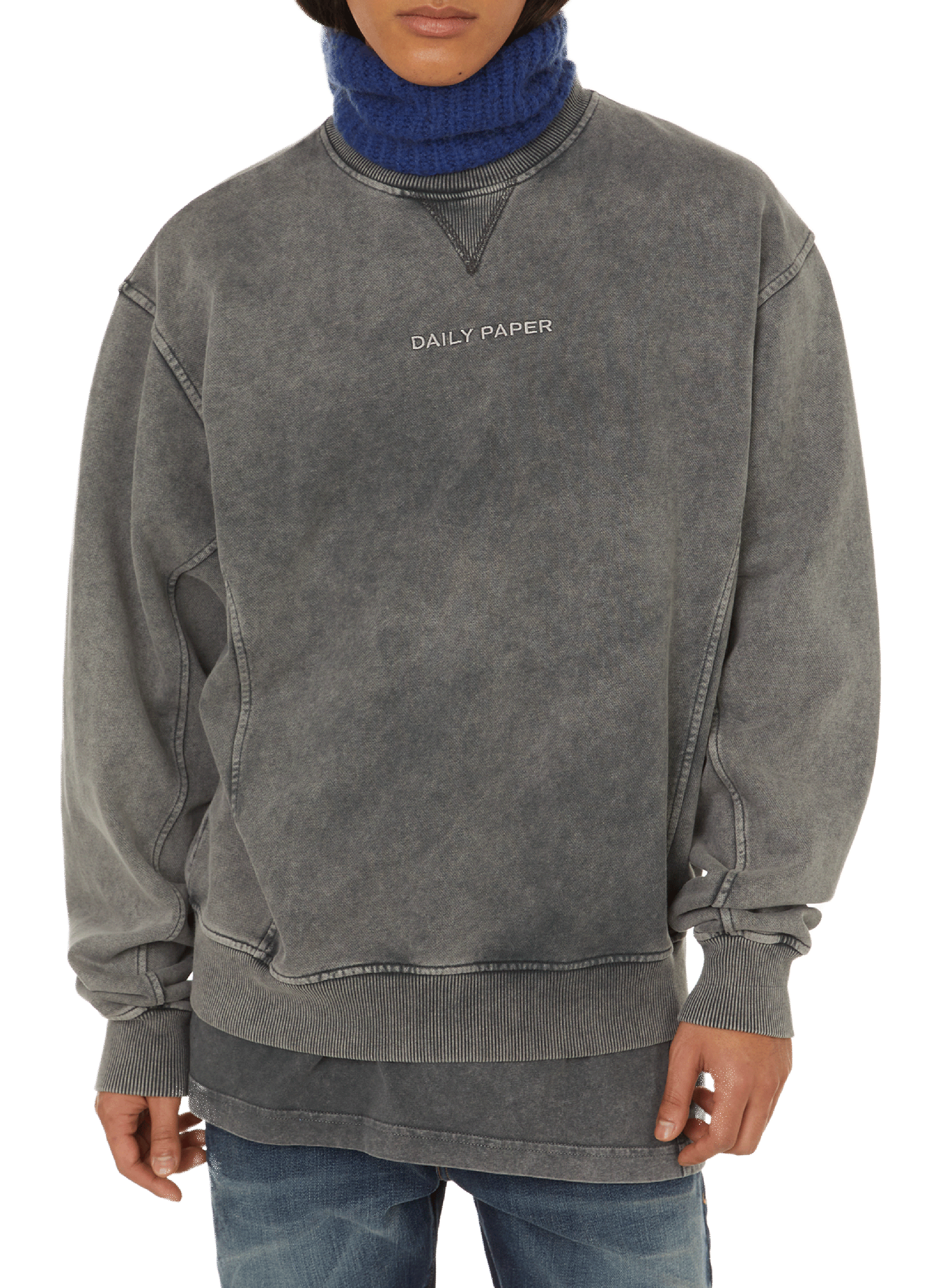 Ribbed balaclava SAISON 1865 Blue