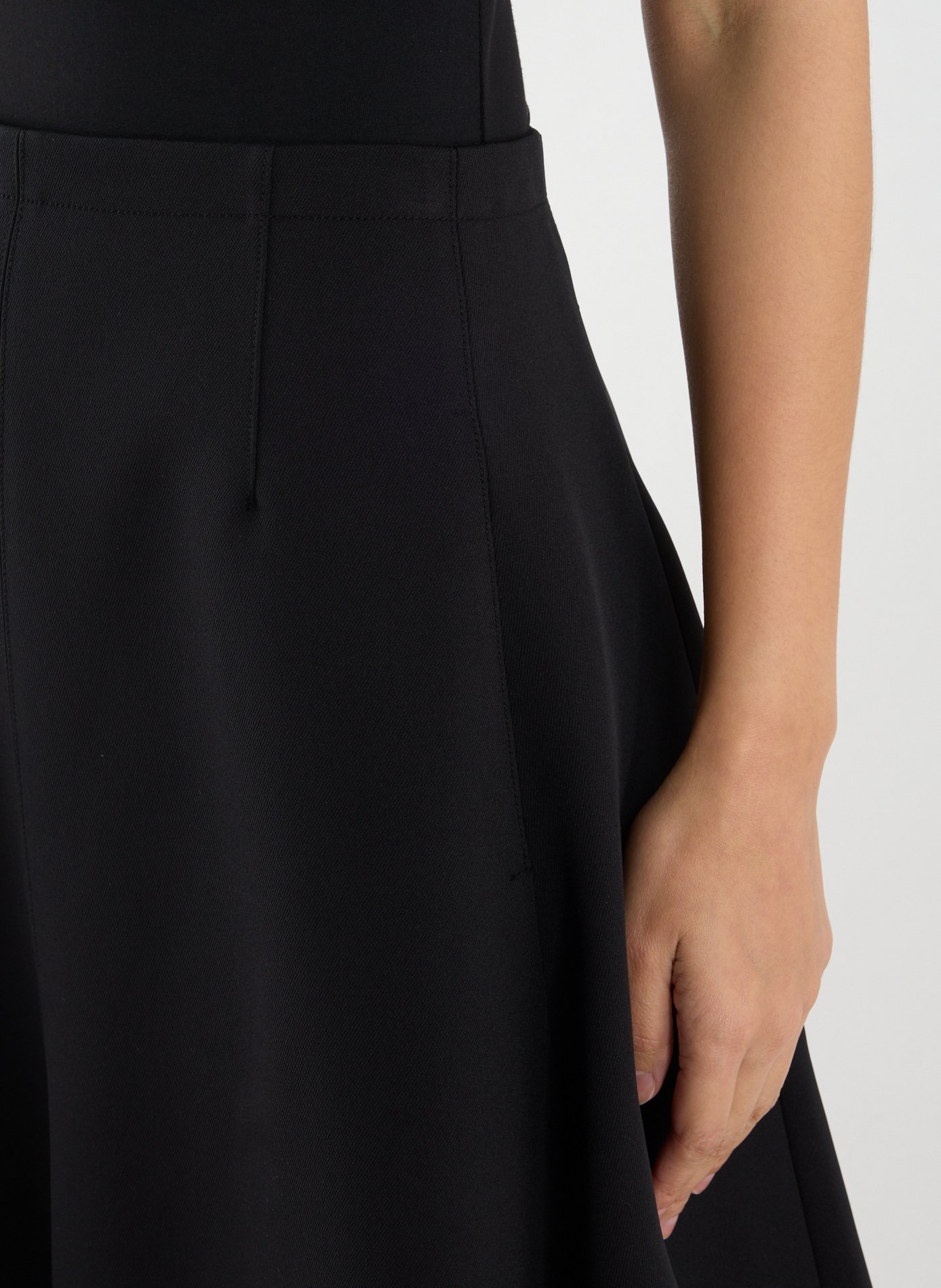 Jupe ample  SANDBEIGE Noir