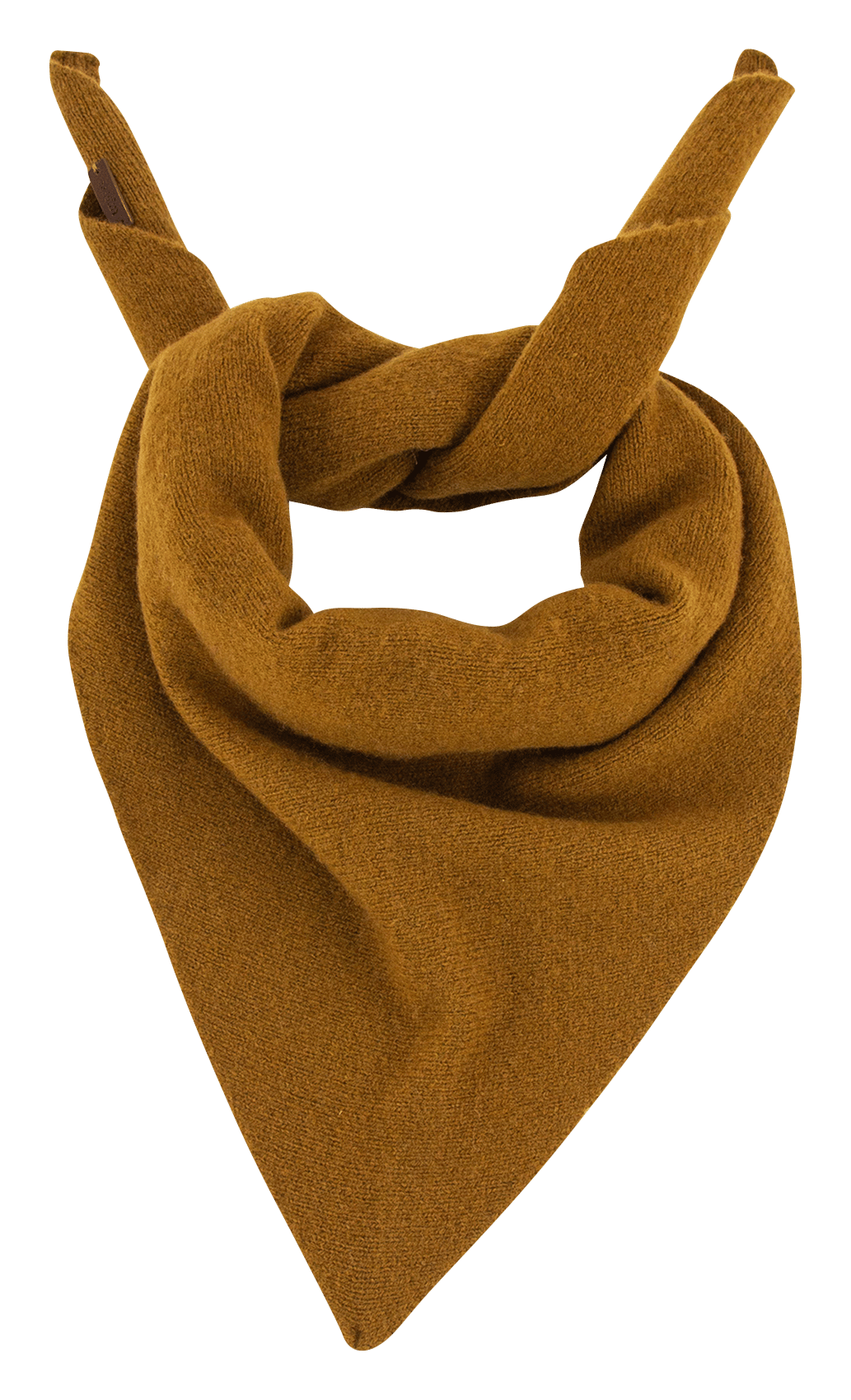 Foulard en maille quadro SESSUN Marron