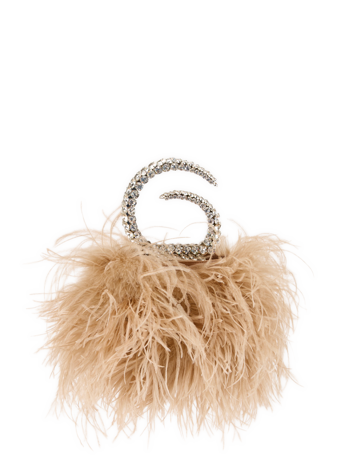 Karma feather handbag L'ALINGI Beige