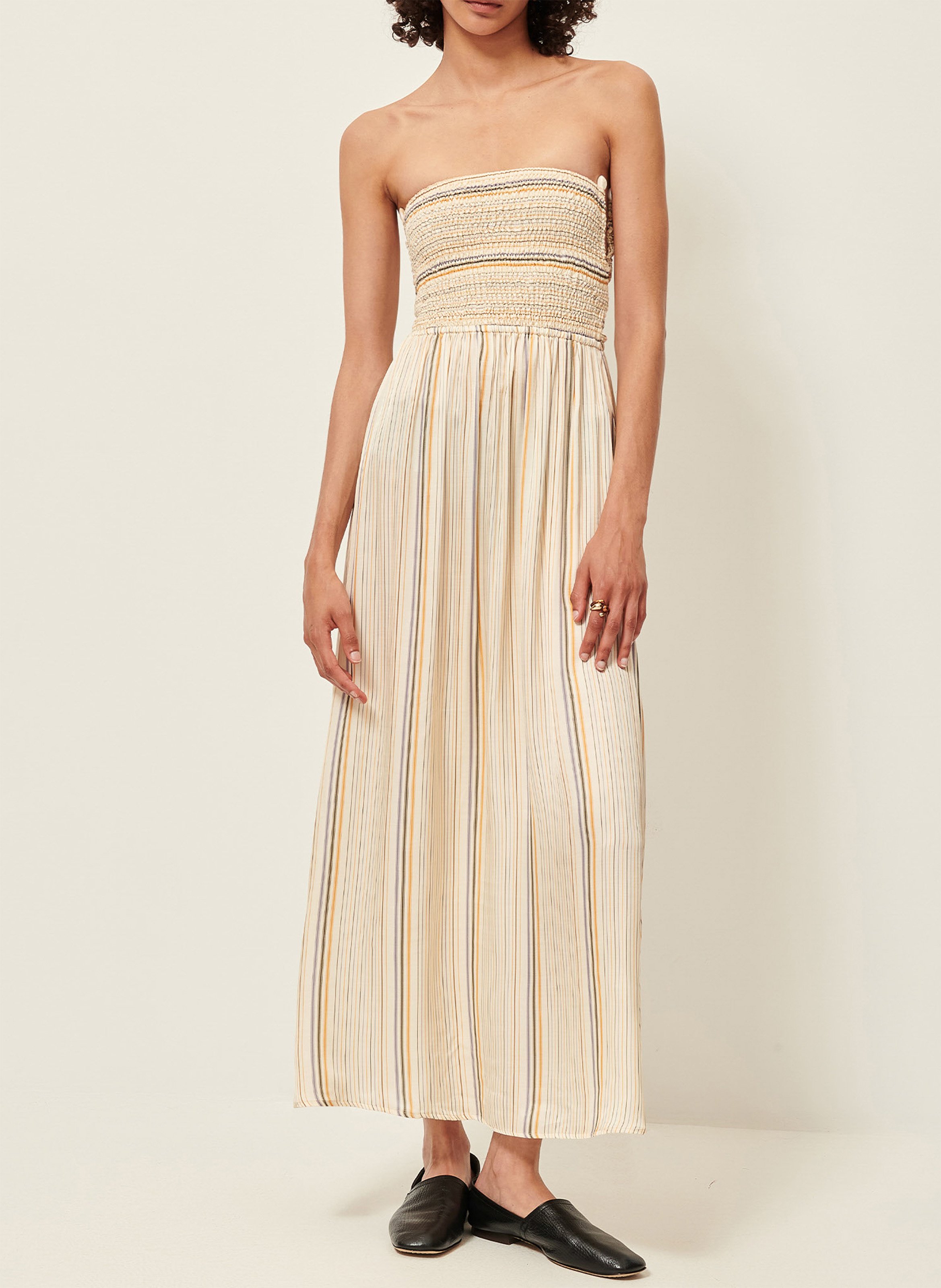 Robe longue bustier milisole SESSUN Multicolore