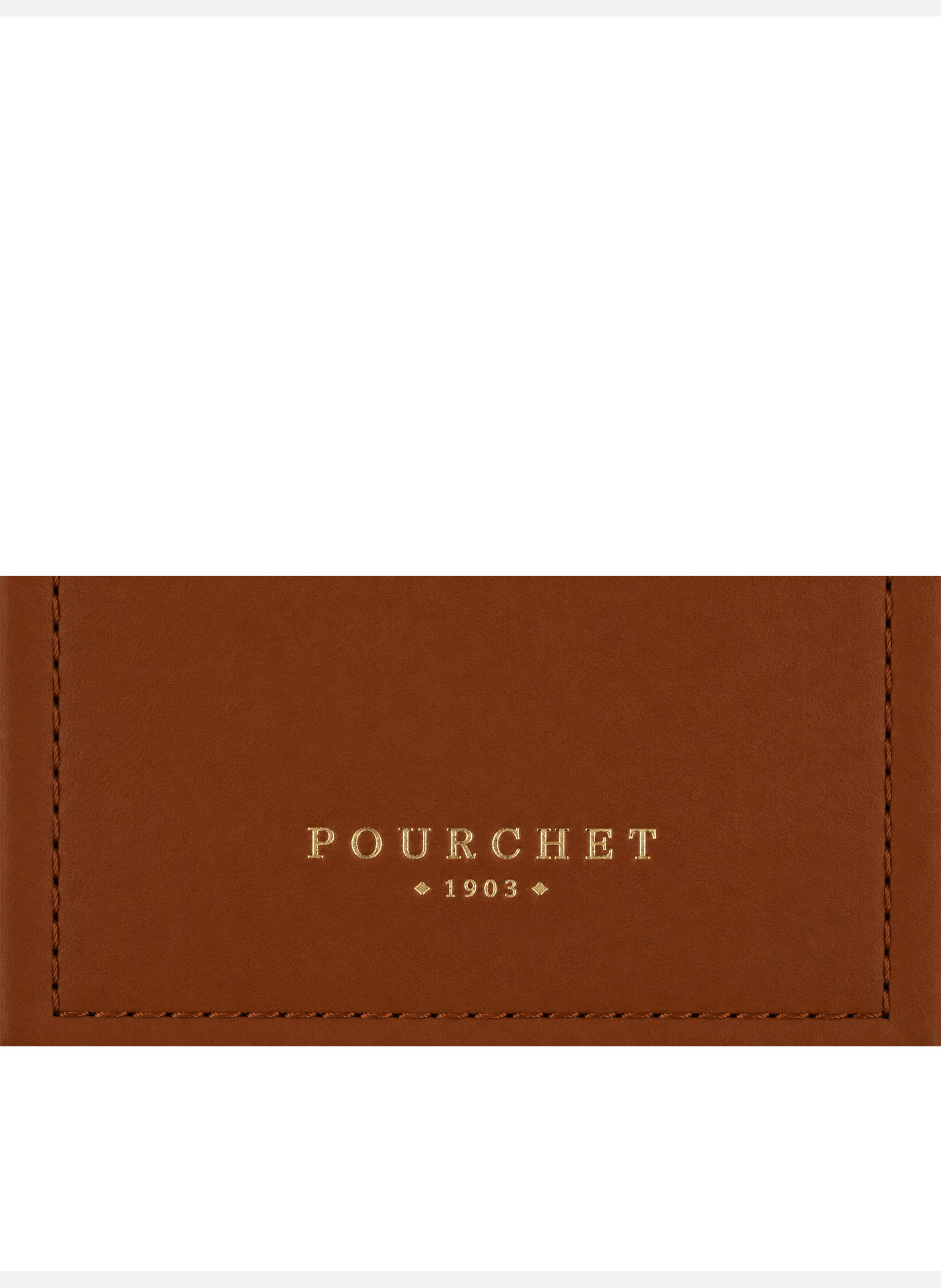 Florin | porte-monnaie POURCHET Marron