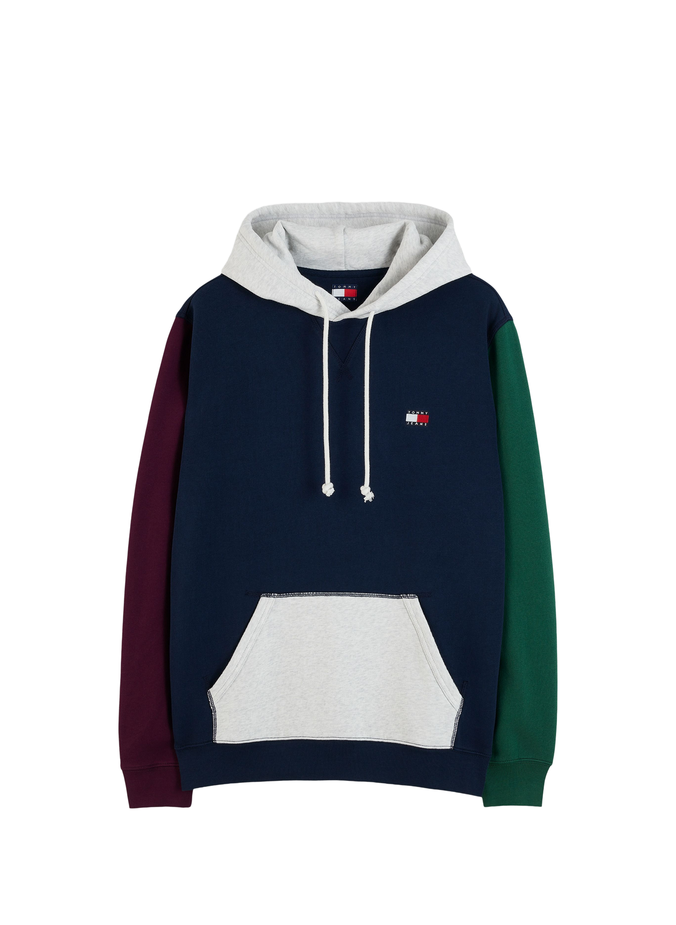 Kapuzen-Sweatshirt aus Baumwollmischung TOMMY HILFIGER Mehrfarbig
