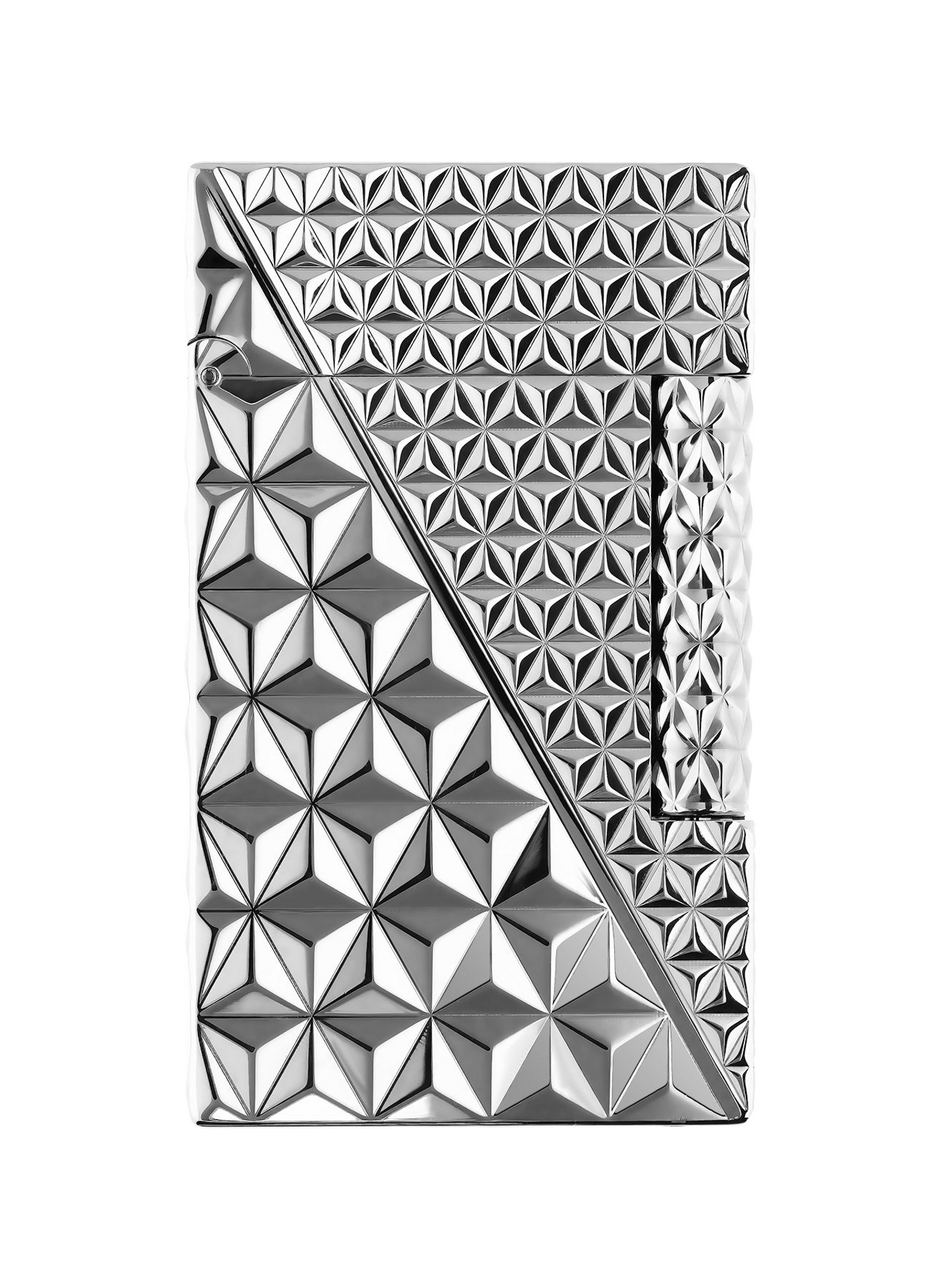 Lighter Line 2 Double Fire X S.T. DUPONT Silver