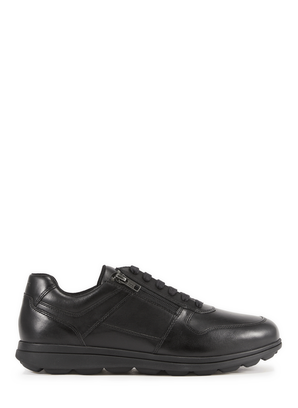 Sneakers basse in pelle GEOX Nero