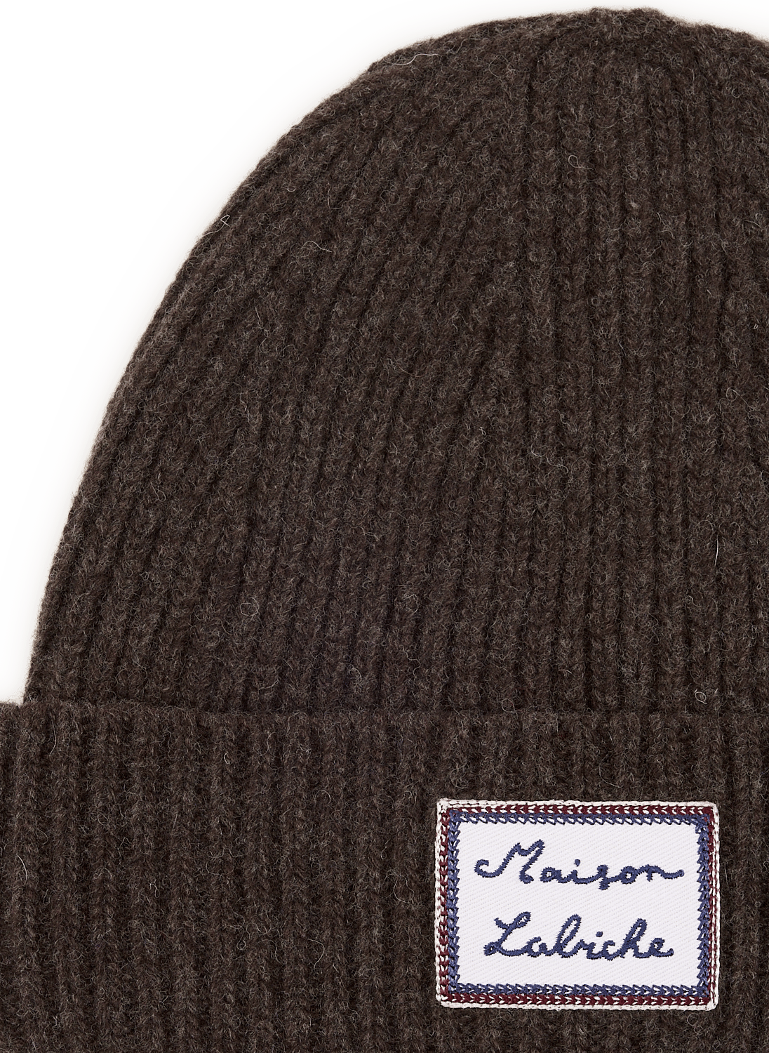 Gestreepte muts Hutinel van gemengde wol MAISON LABICHE Bruin
