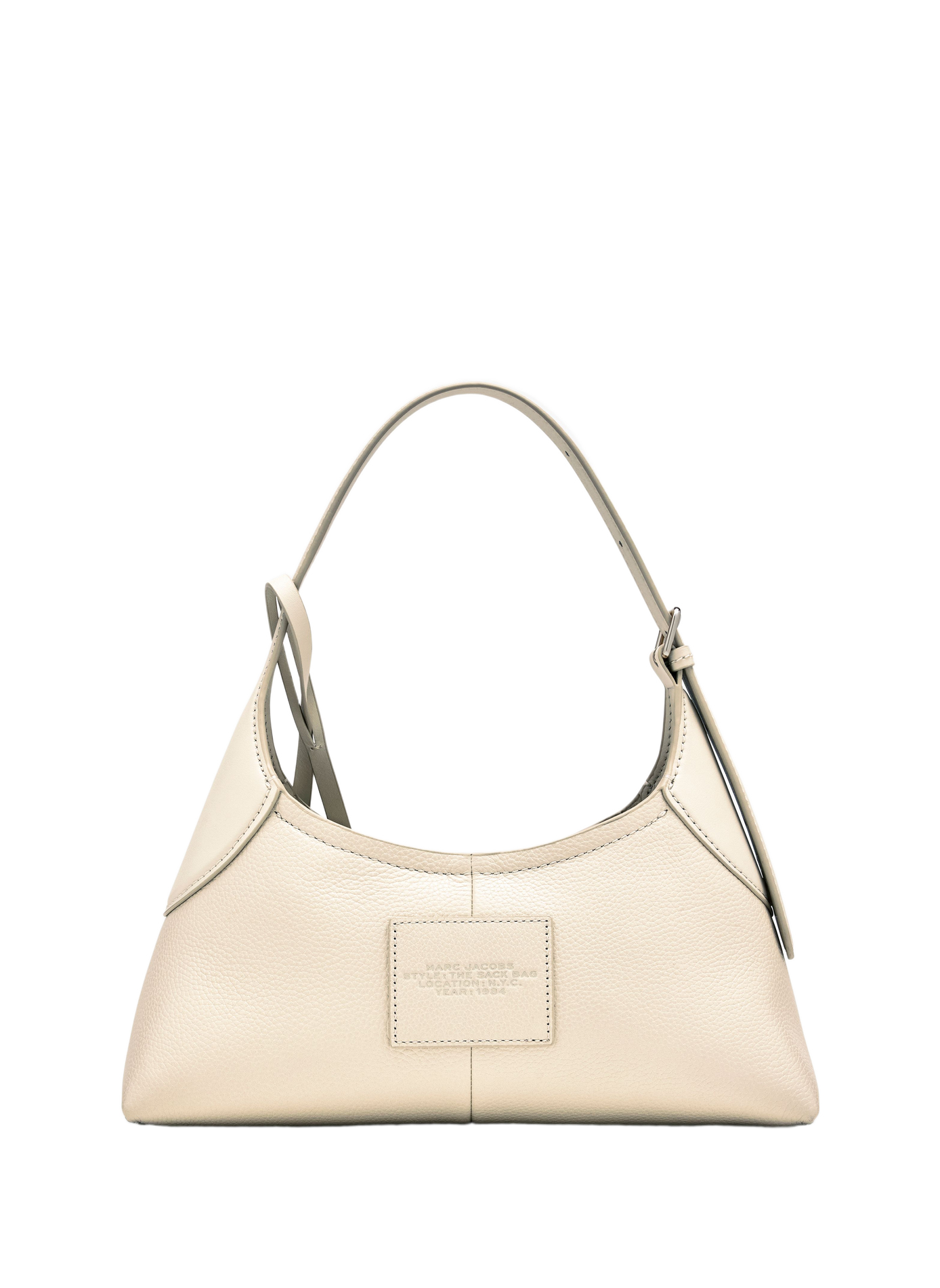 The Small Belted leather handbag MARC JACOBS White