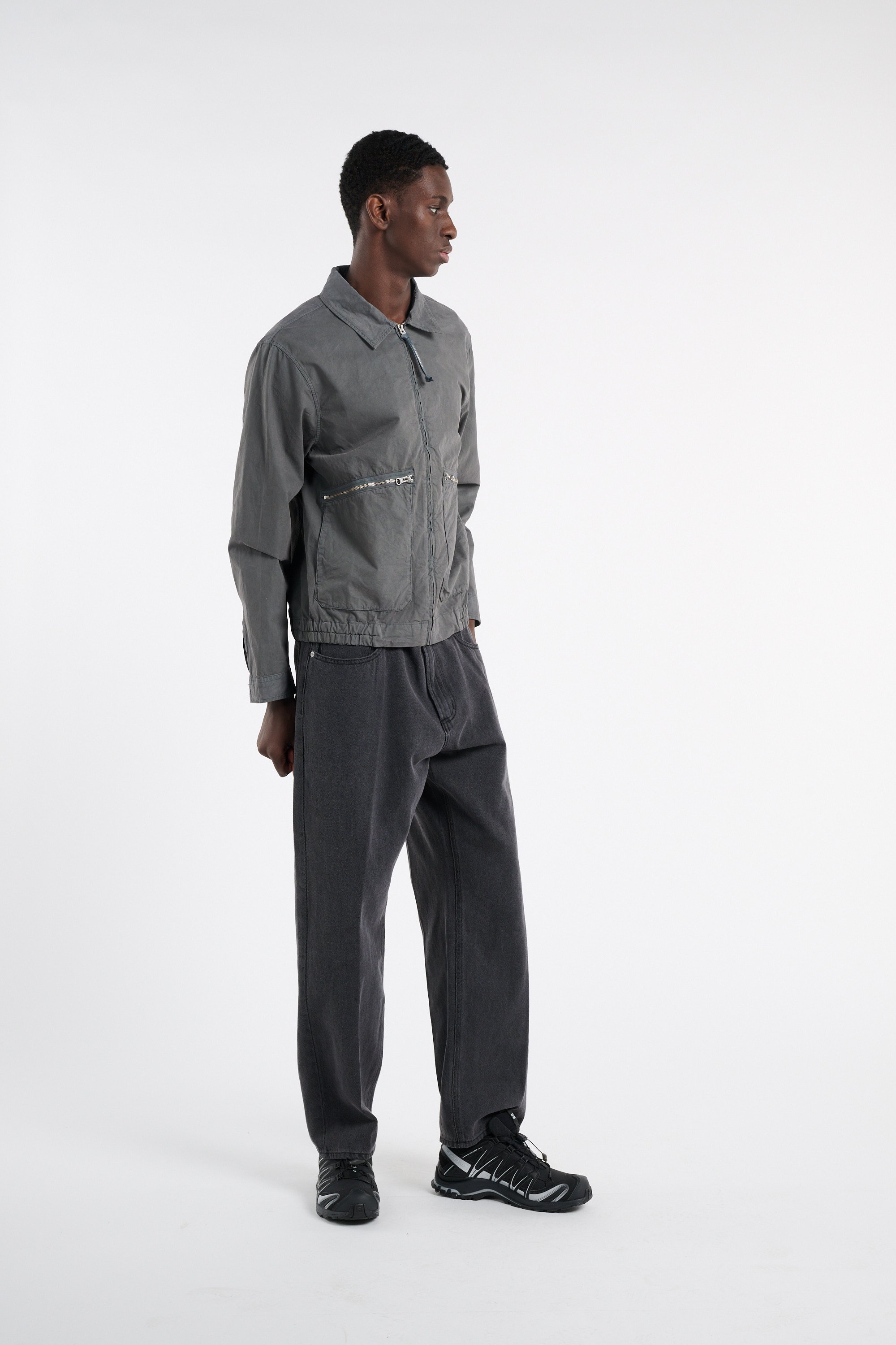 Veste overshirt in micro-reps CP COMPANY Kaki