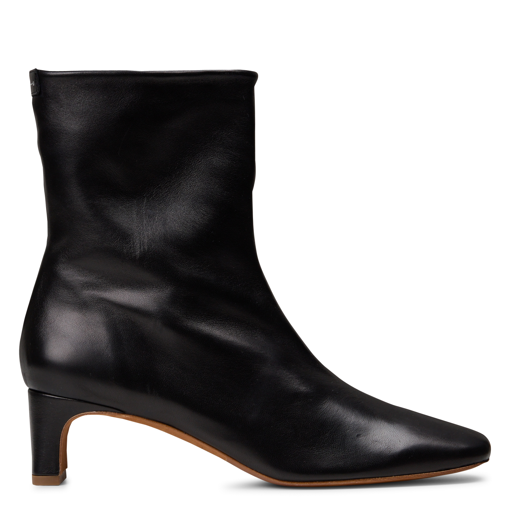 Bottines unies en cuir salva ANTHOLOGY Noir