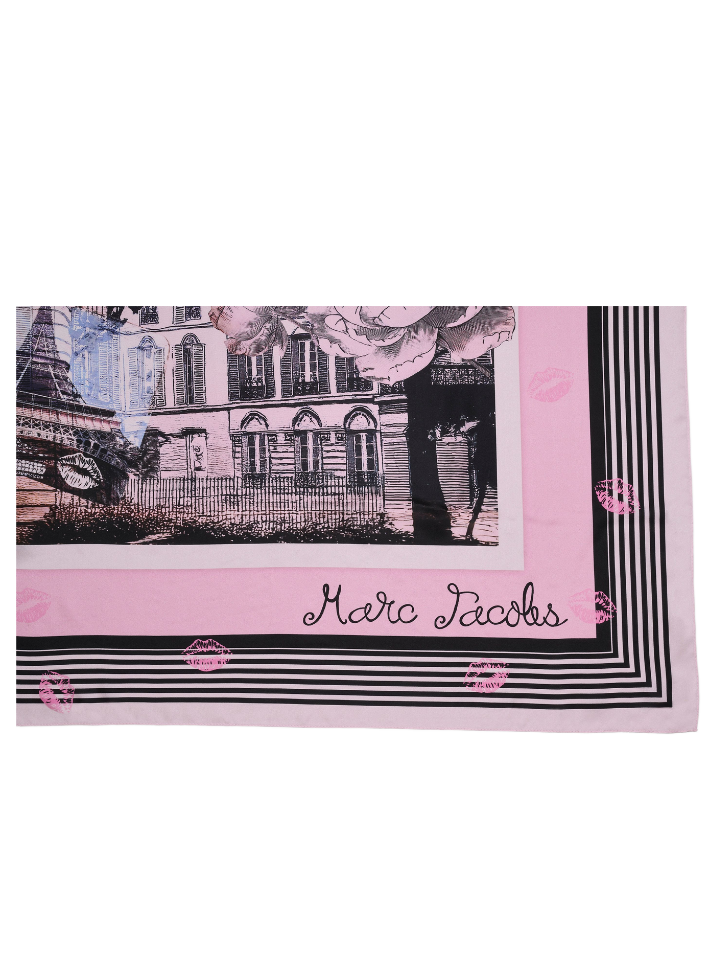 Carré de soie The City Paris MARC JACOBS Multicolore