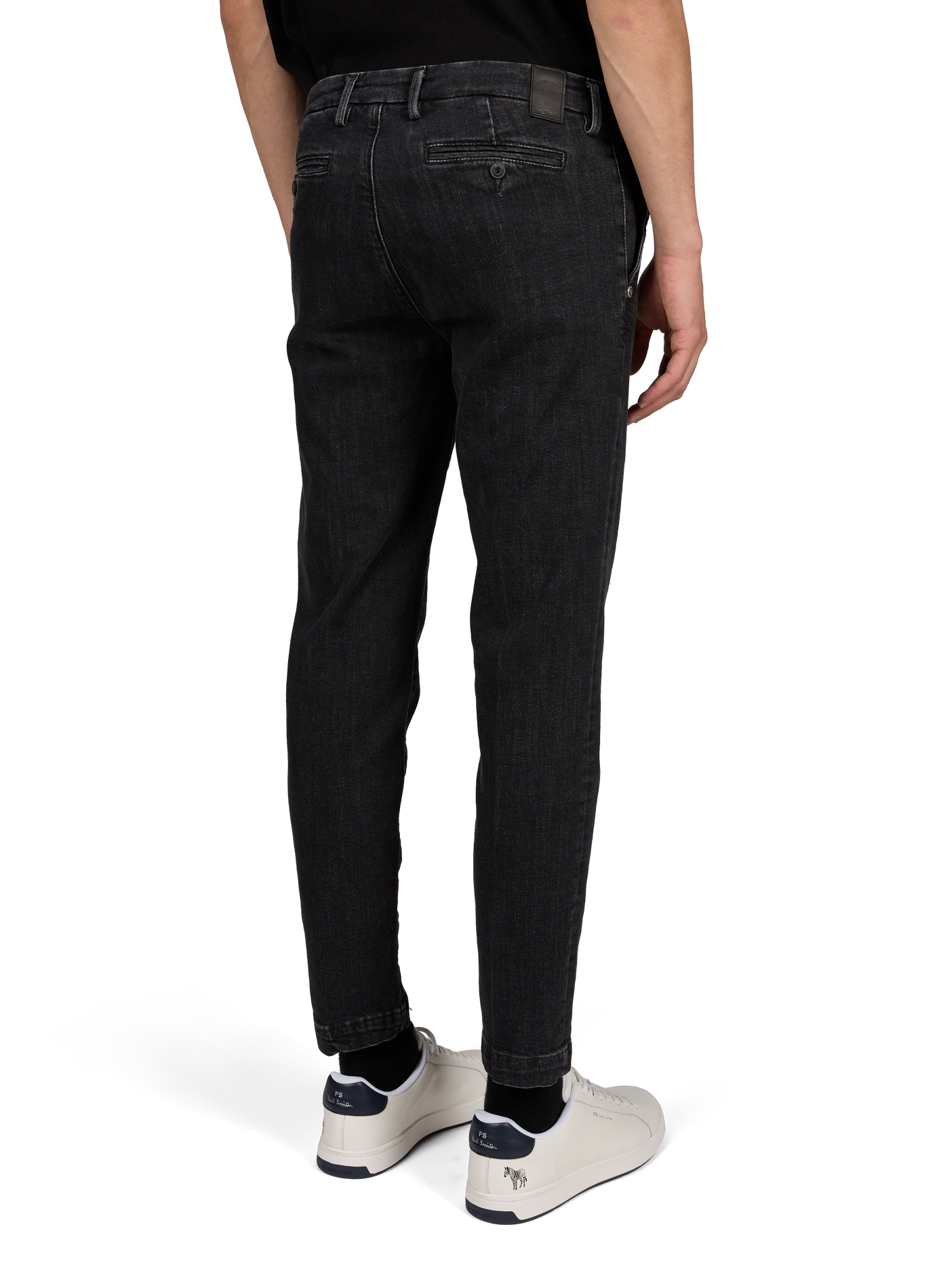Gerader Jeans aus Baumwollmischung RE HASH Blau