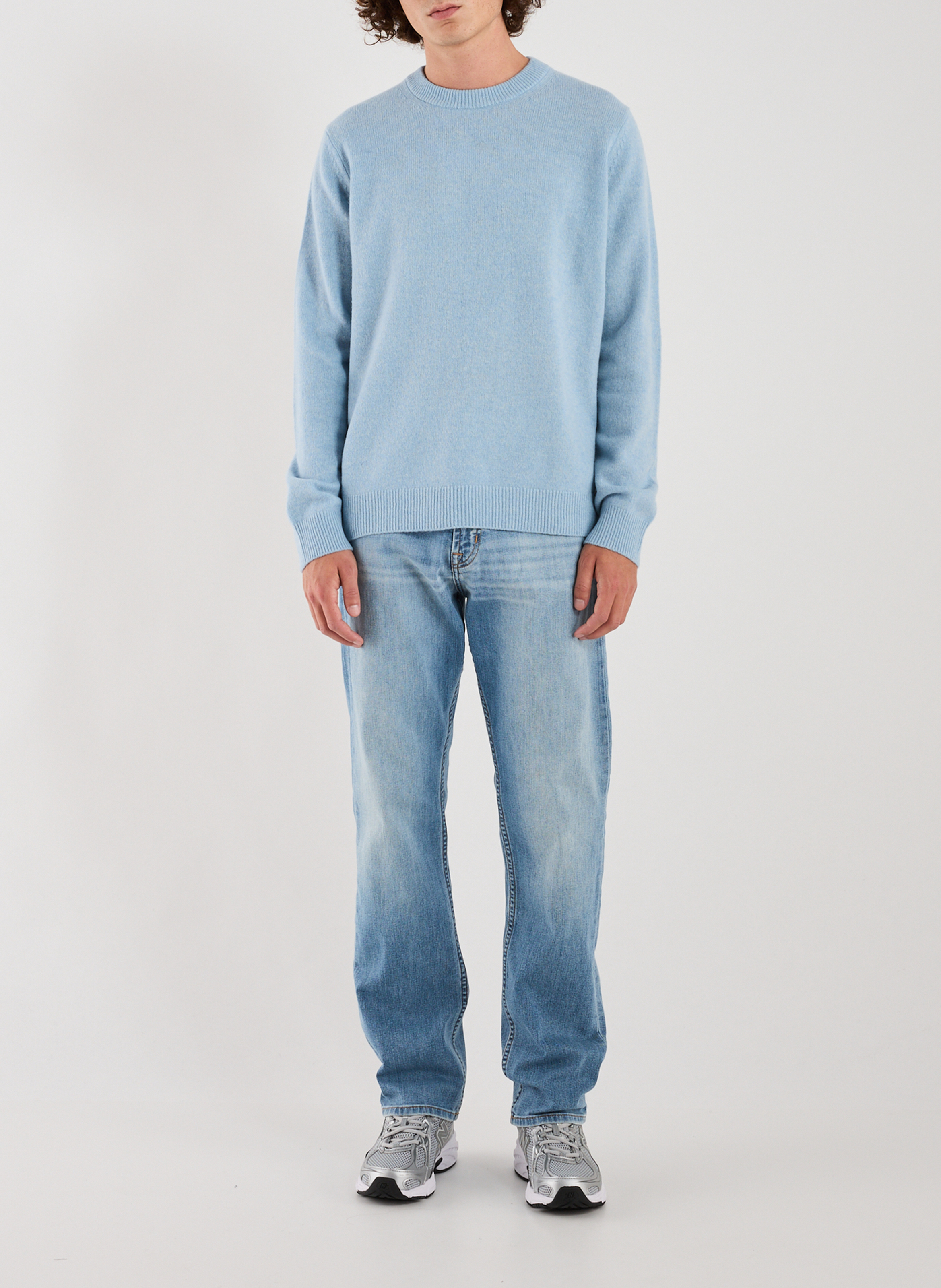 Merinowollpullover SAMSOE SAMSOE Blau