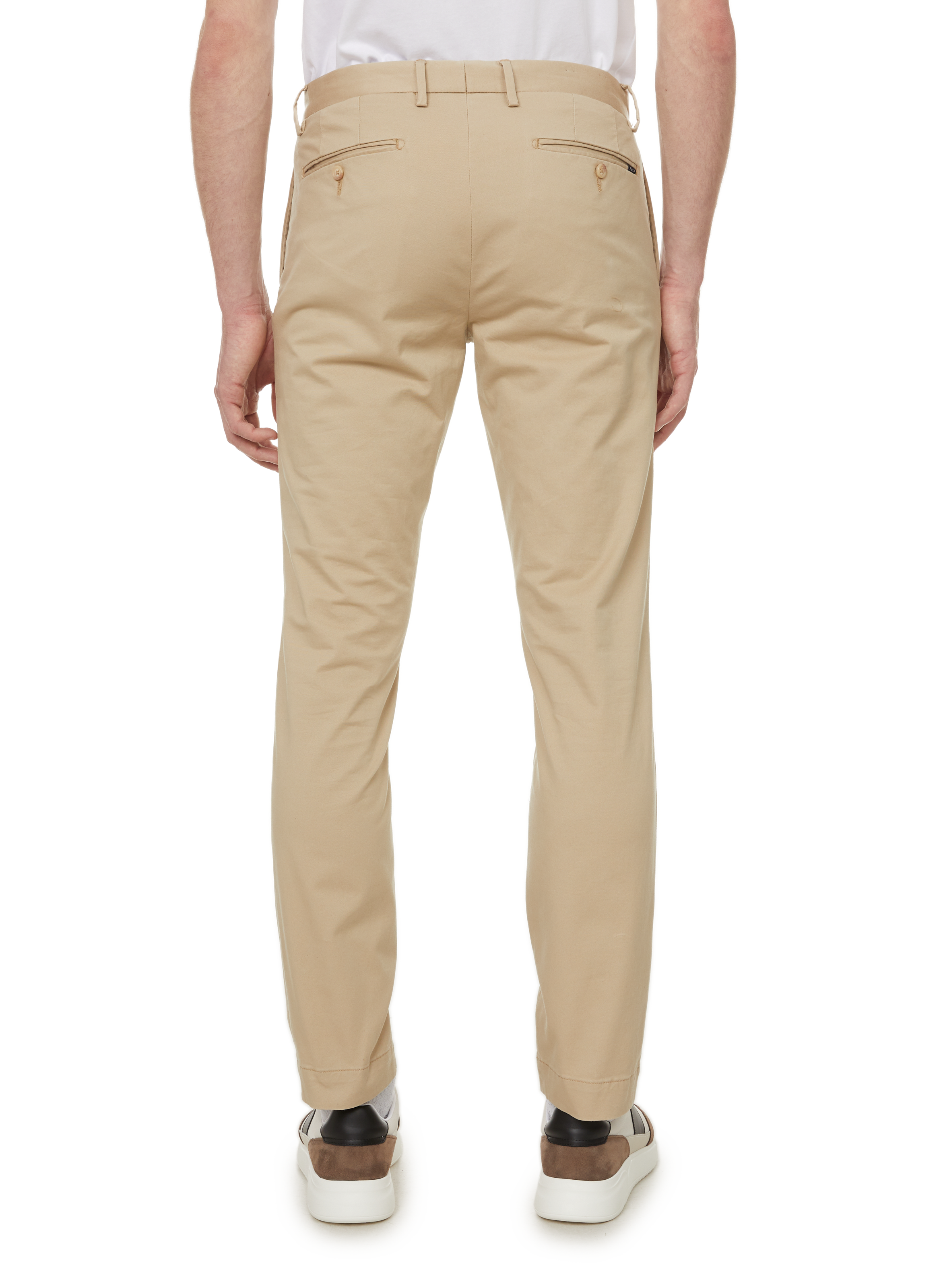 Pantalon chino slim en coton stretch POLO RALPH LAUREN Beige