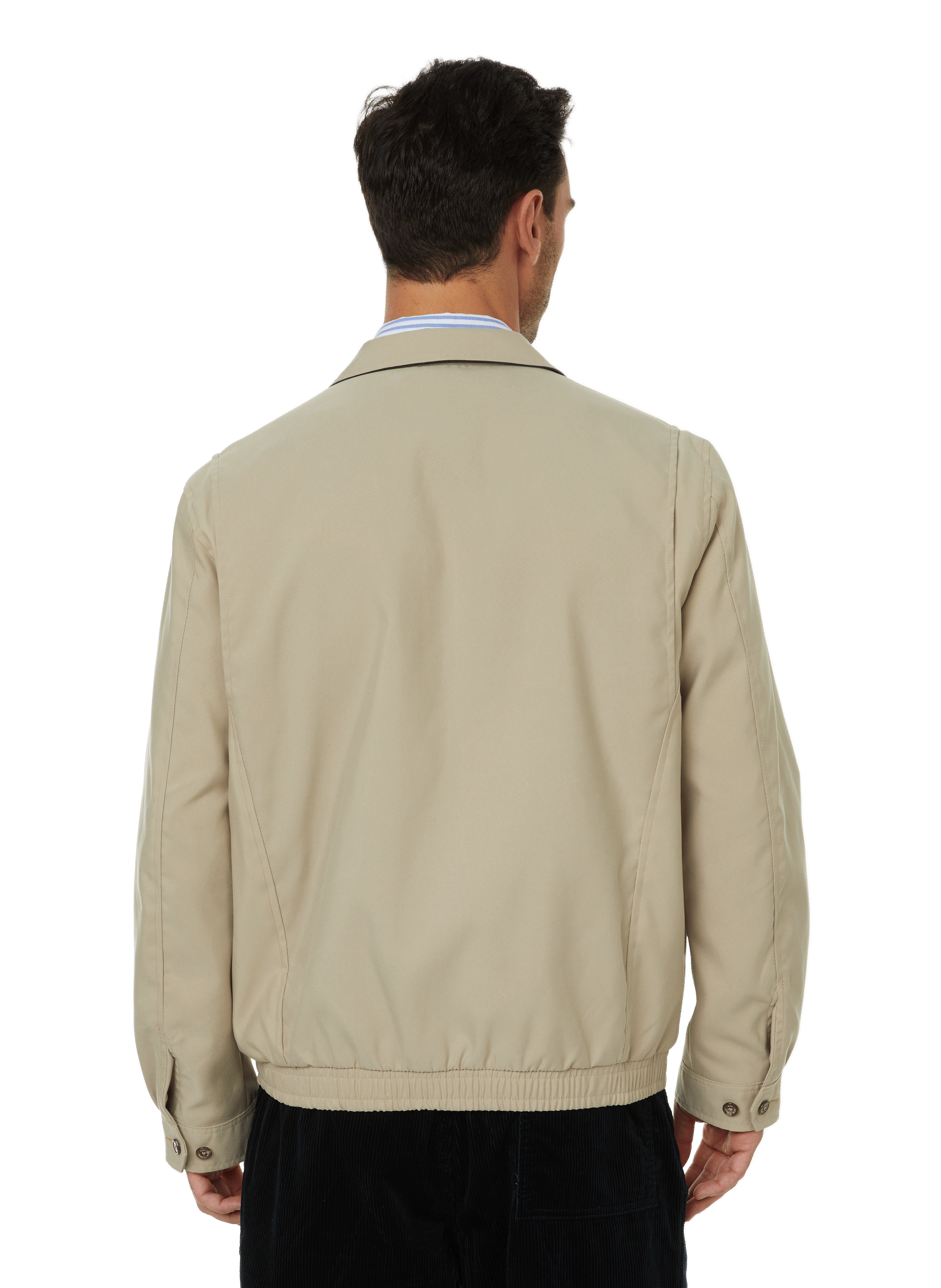 Recycled polyester logo jacket POLO RALPH LAUREN Beige