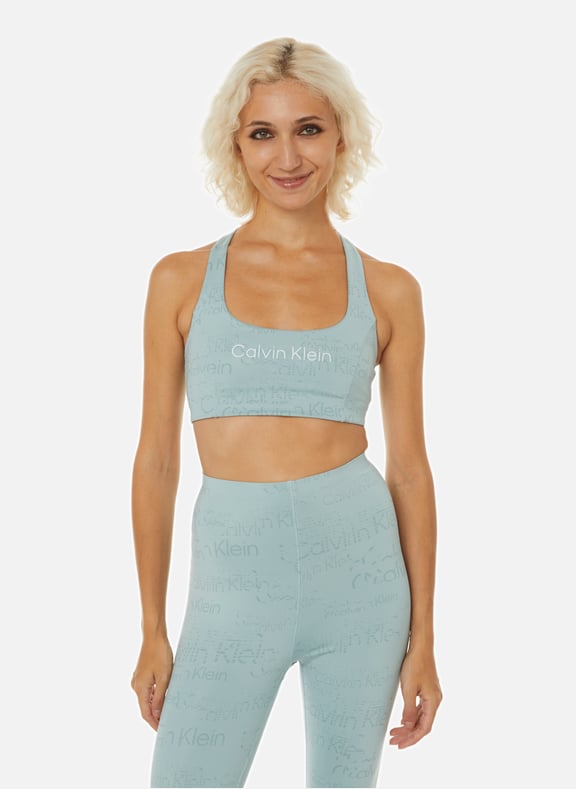 Calvin klein sports bra and leggings set hot sale