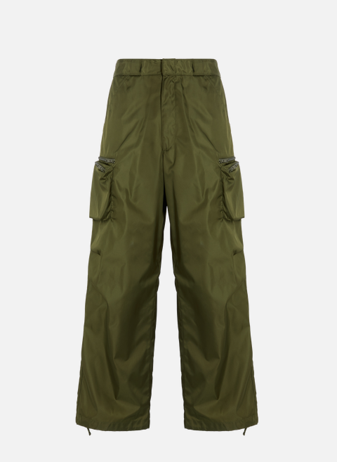 Pantalon cargo en nylon GreenPRADA 