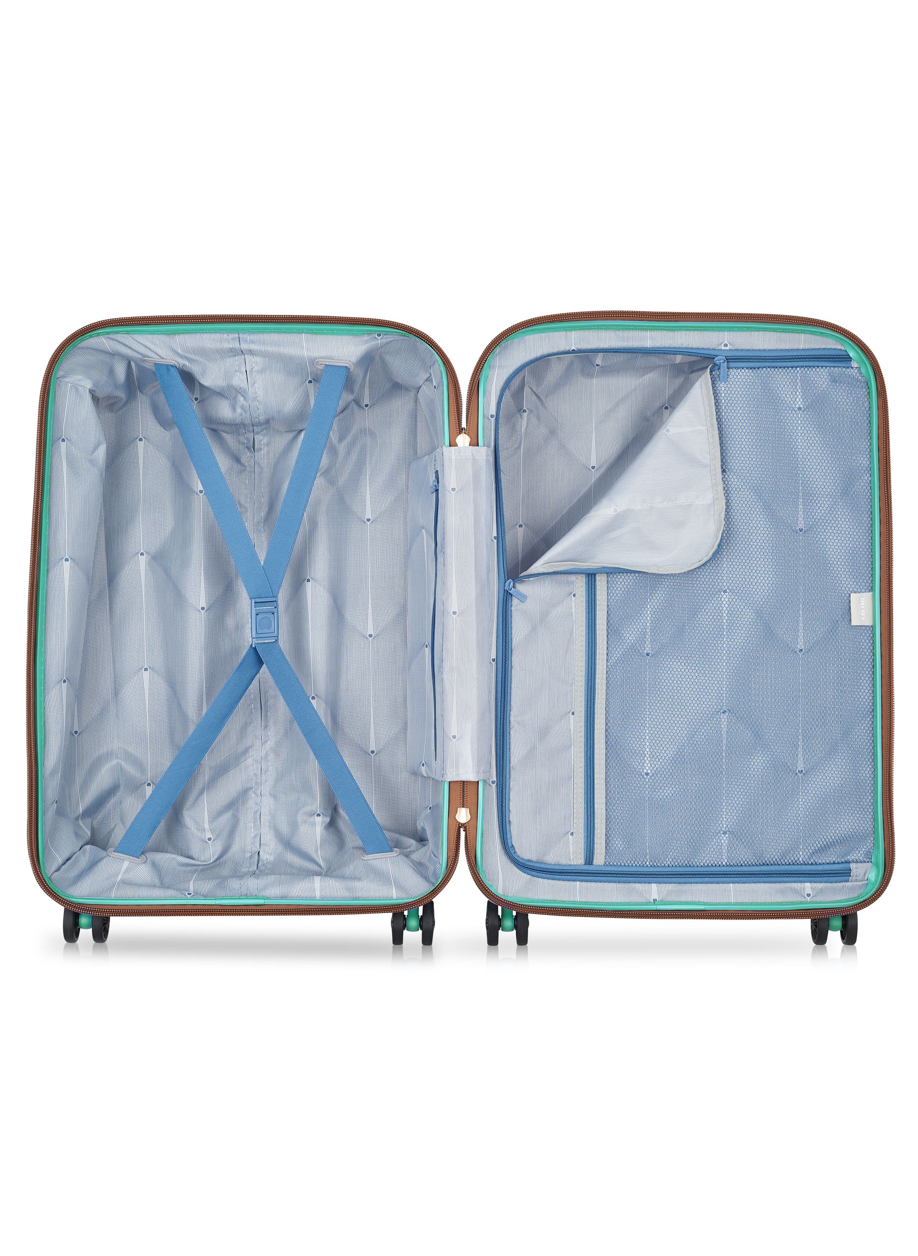 Valise soute rigide taille l - freestyle DELSEY PARIS Vert