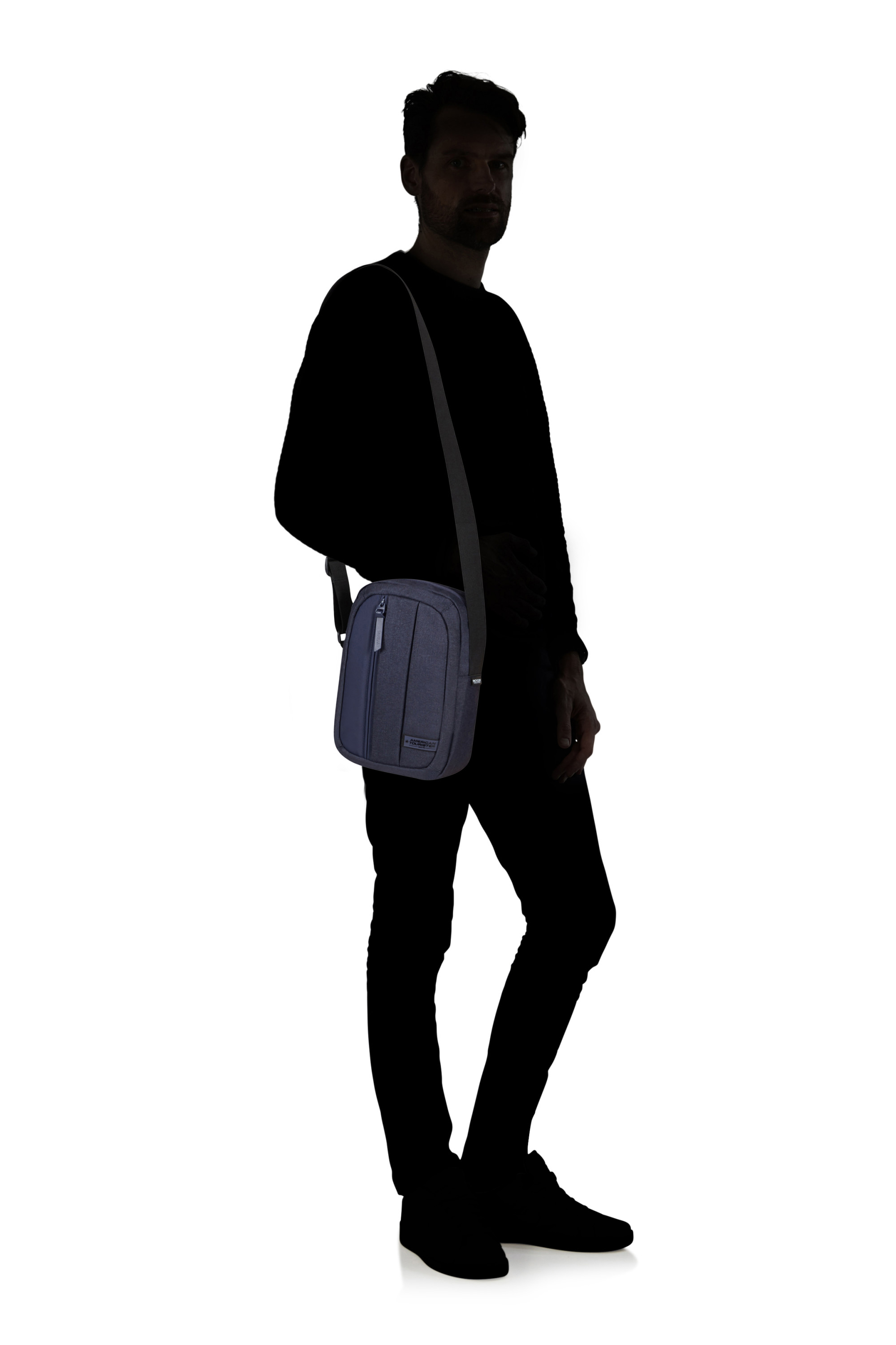 Streethero cross-over bag taille s AMERICAN TOURISTER Bleu