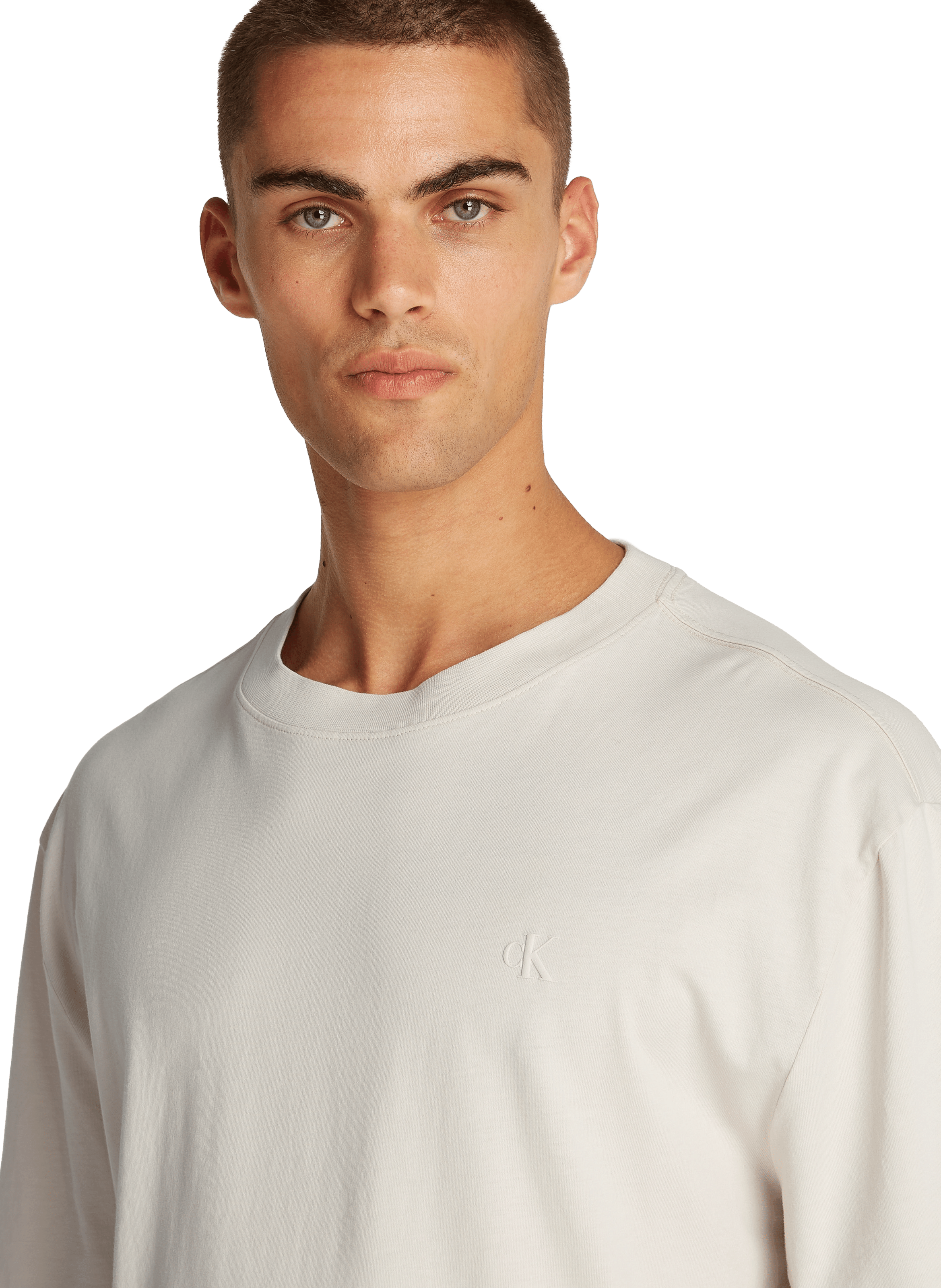 Logo T-shirt CALVIN KLEIN Beige