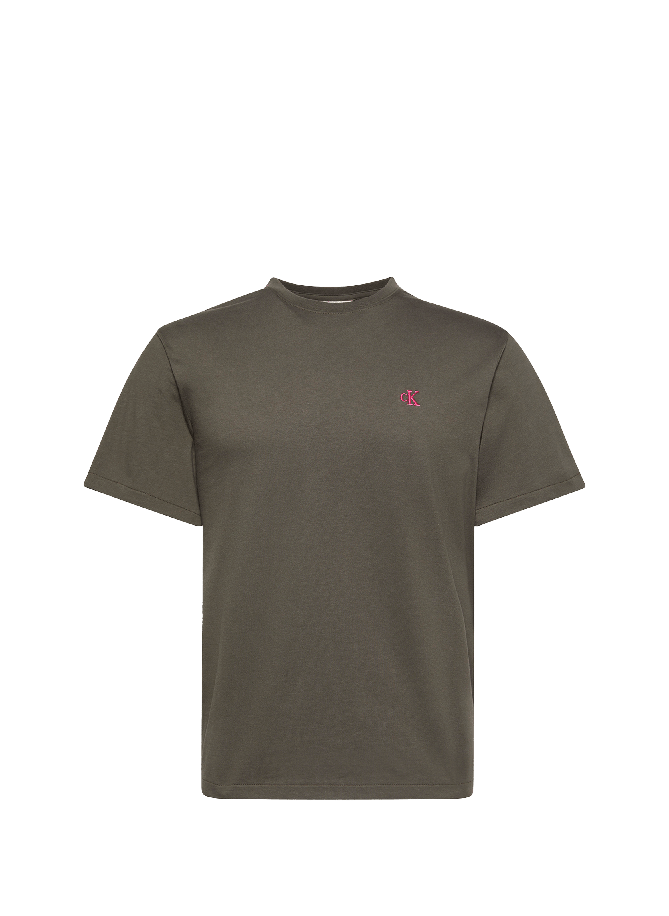 Classic Cotton T-Shirt CALVIN KLEIN Khaki