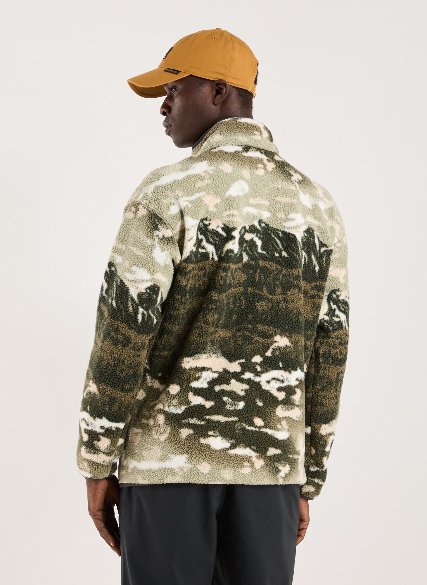 Polaire imprimé Helvetia COLUMBIA Vert