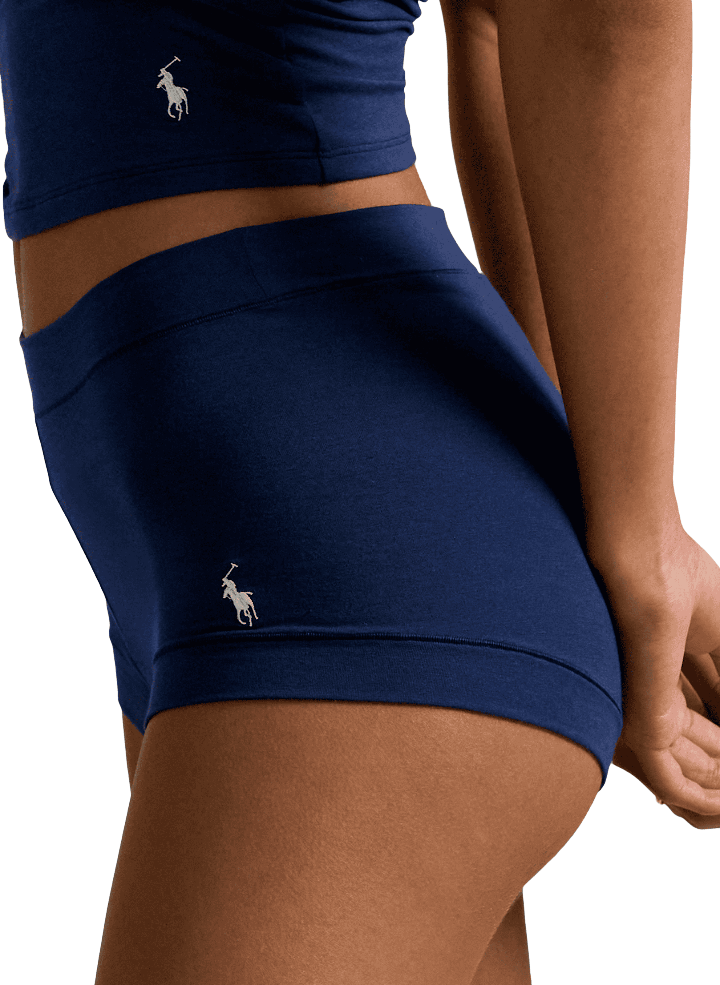 Shorty en coton POLO RALPH LAUREN Bleu