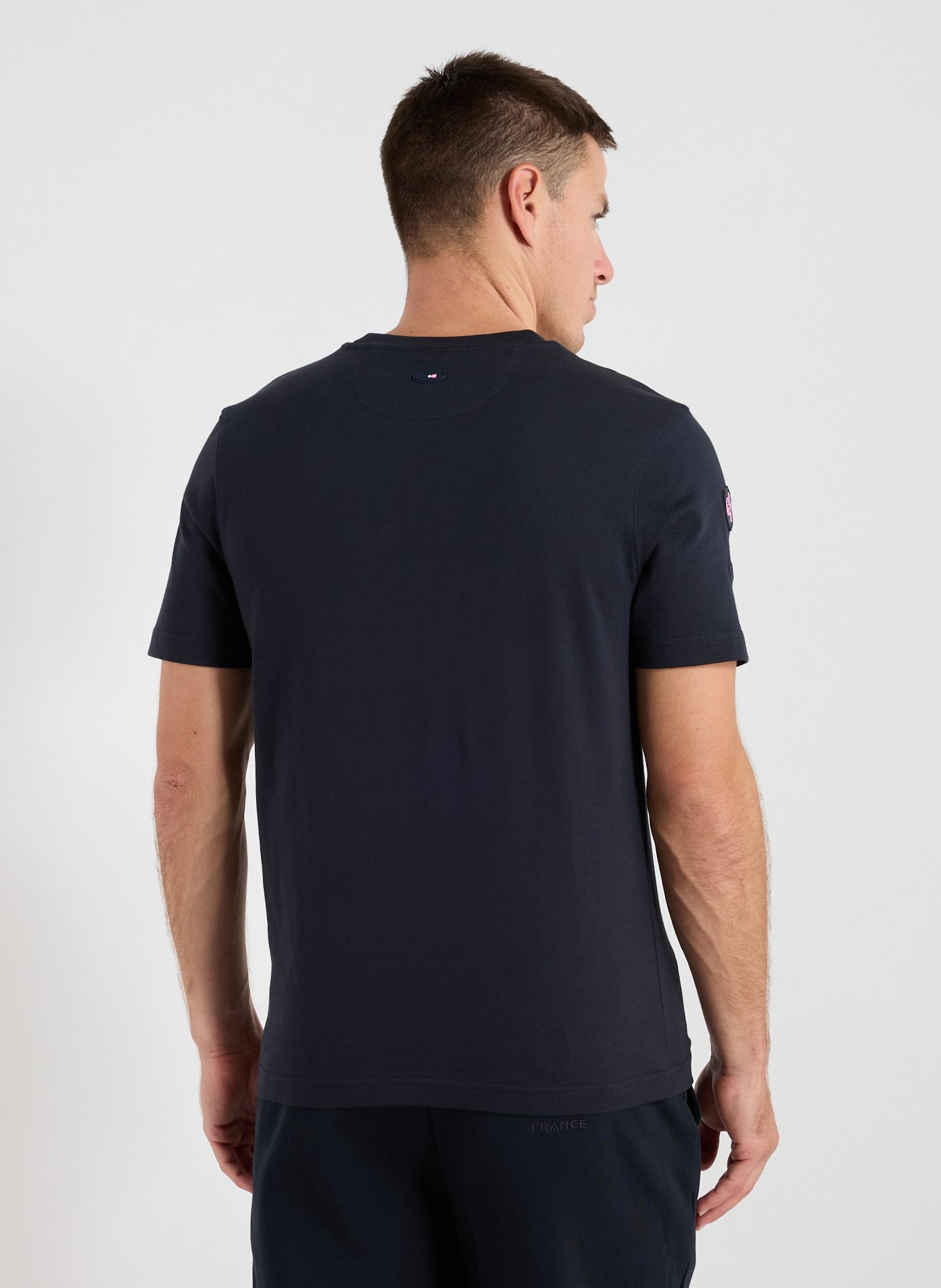 T-shirt col rond en rond EDEN PARK Bleu