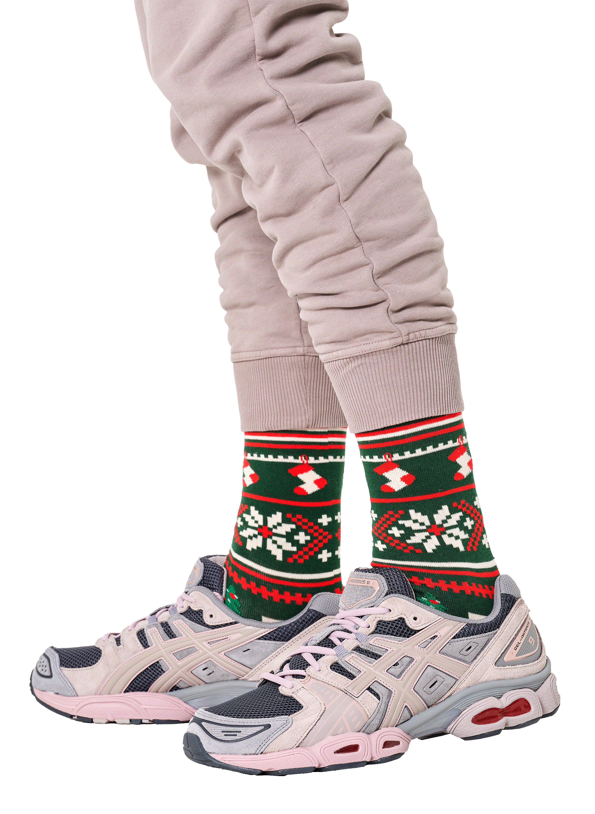 Chaussettes hautes à motif HAPPY SOCKS Multicolore