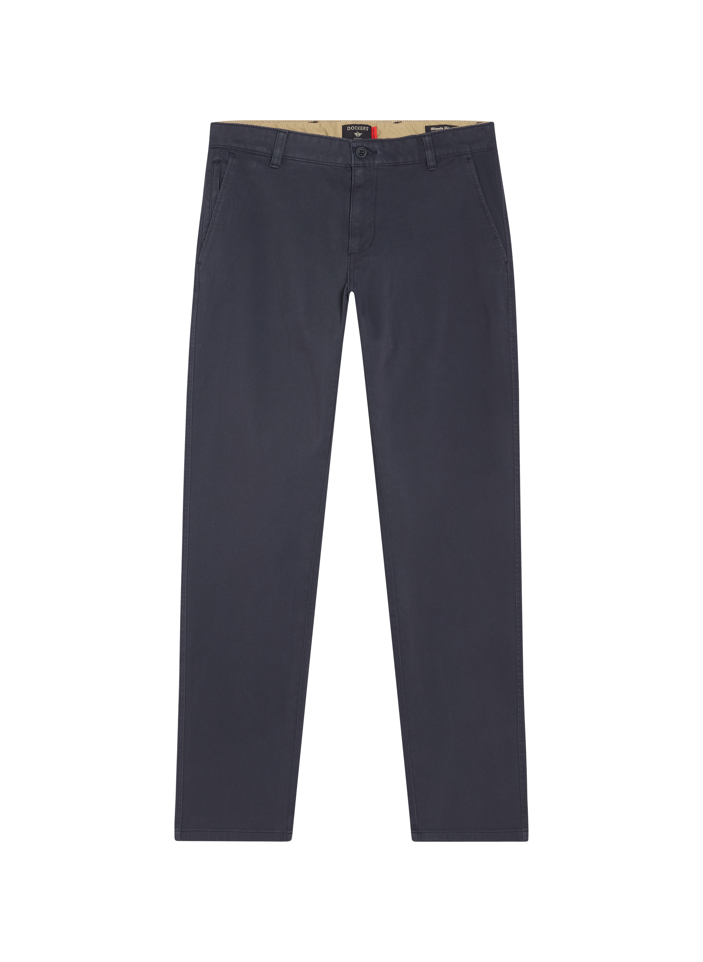 Straight cotton trousers DOCKERS Blue