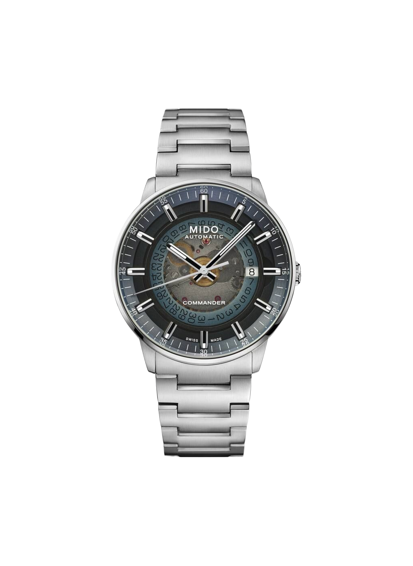 Montre classique Ocean Star 600 acier inoxydable MIDO Bleu