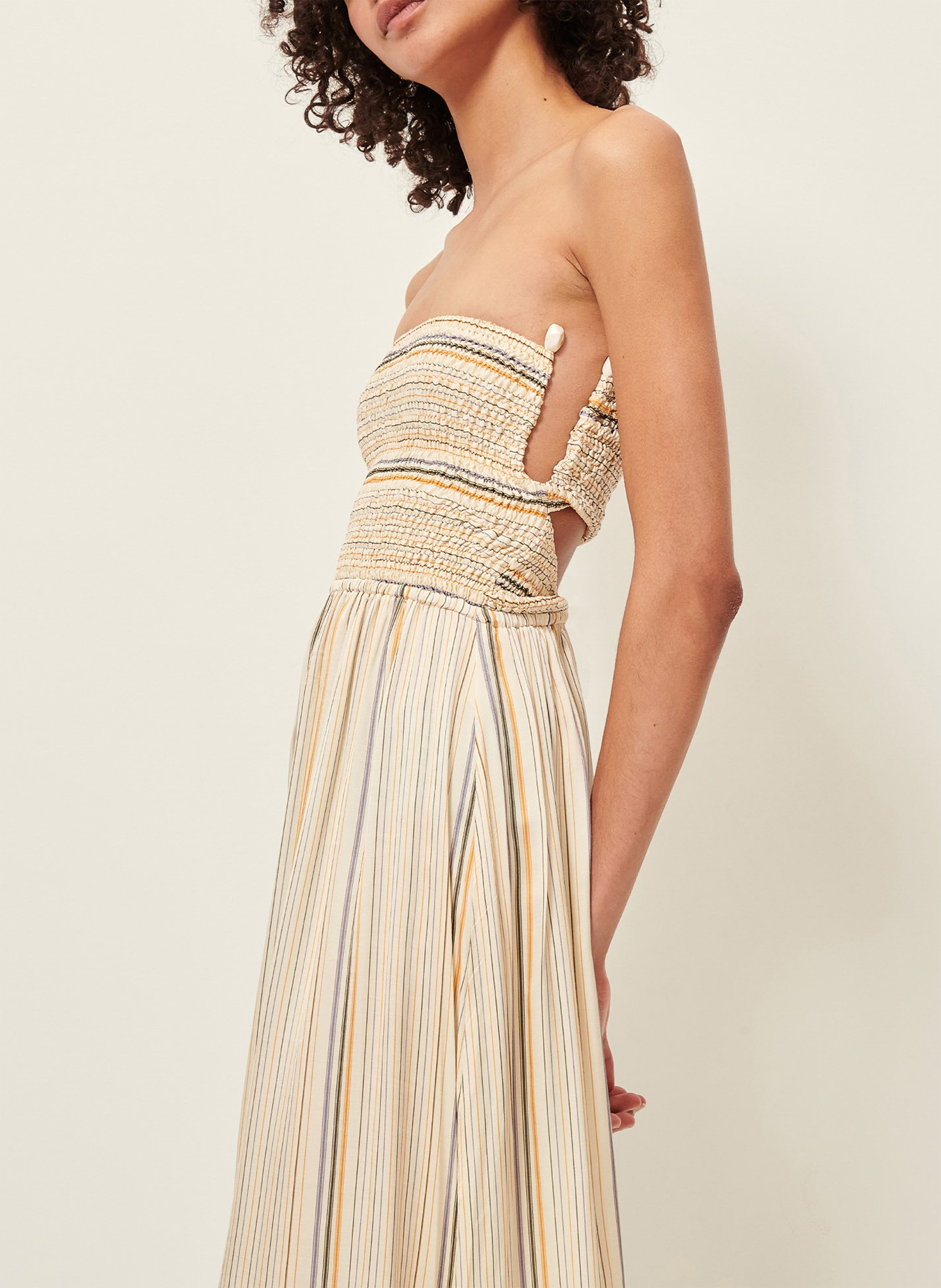 Robe longue bustier milisole SESSUN Multicolore