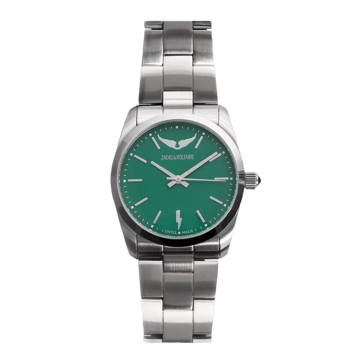 Montre en acier time2love ZADIG&VOLTAIRE Vert