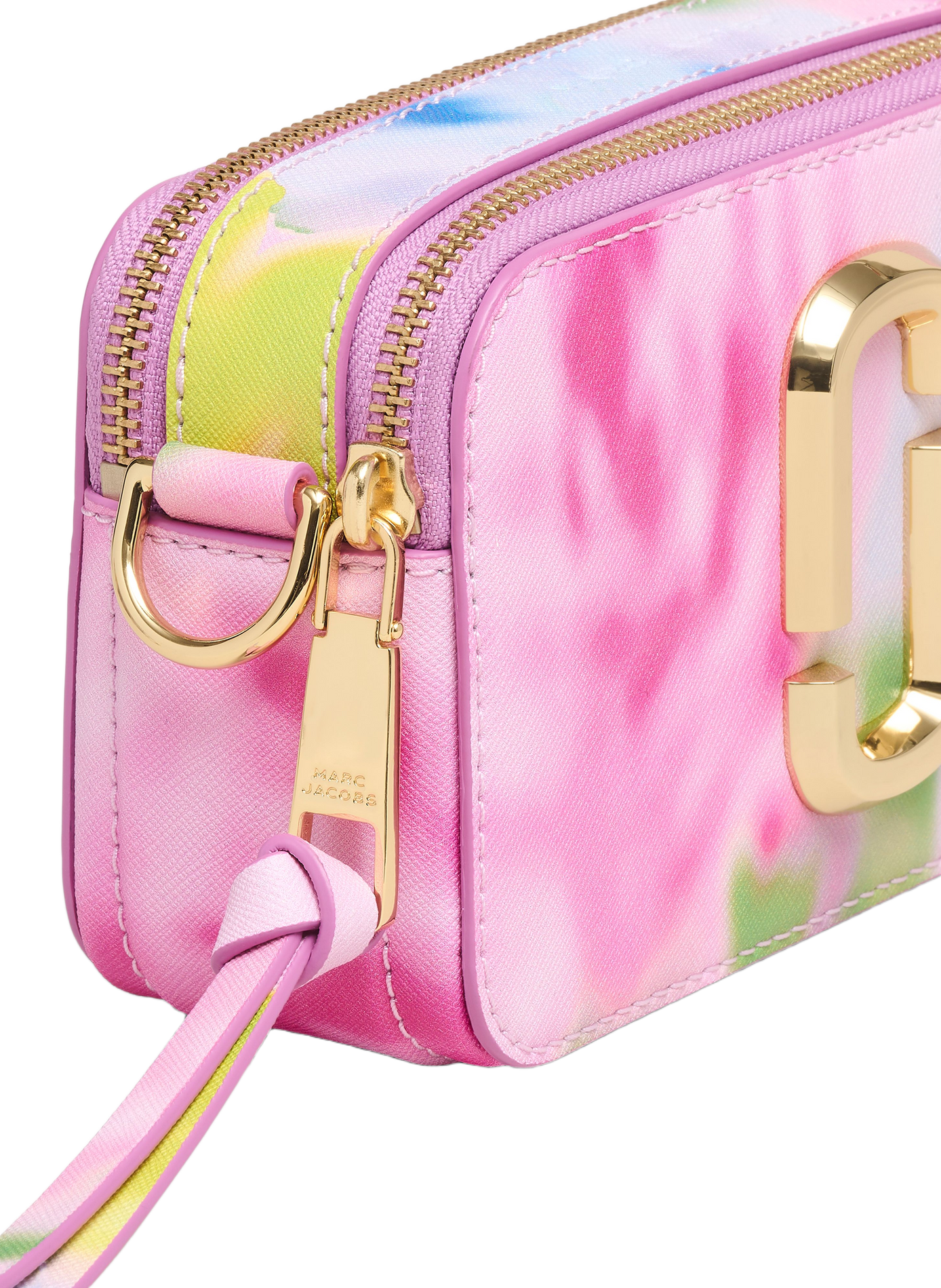 Bag The Blurred Floral Snapshot in leather MARC JACOBS Multicolour