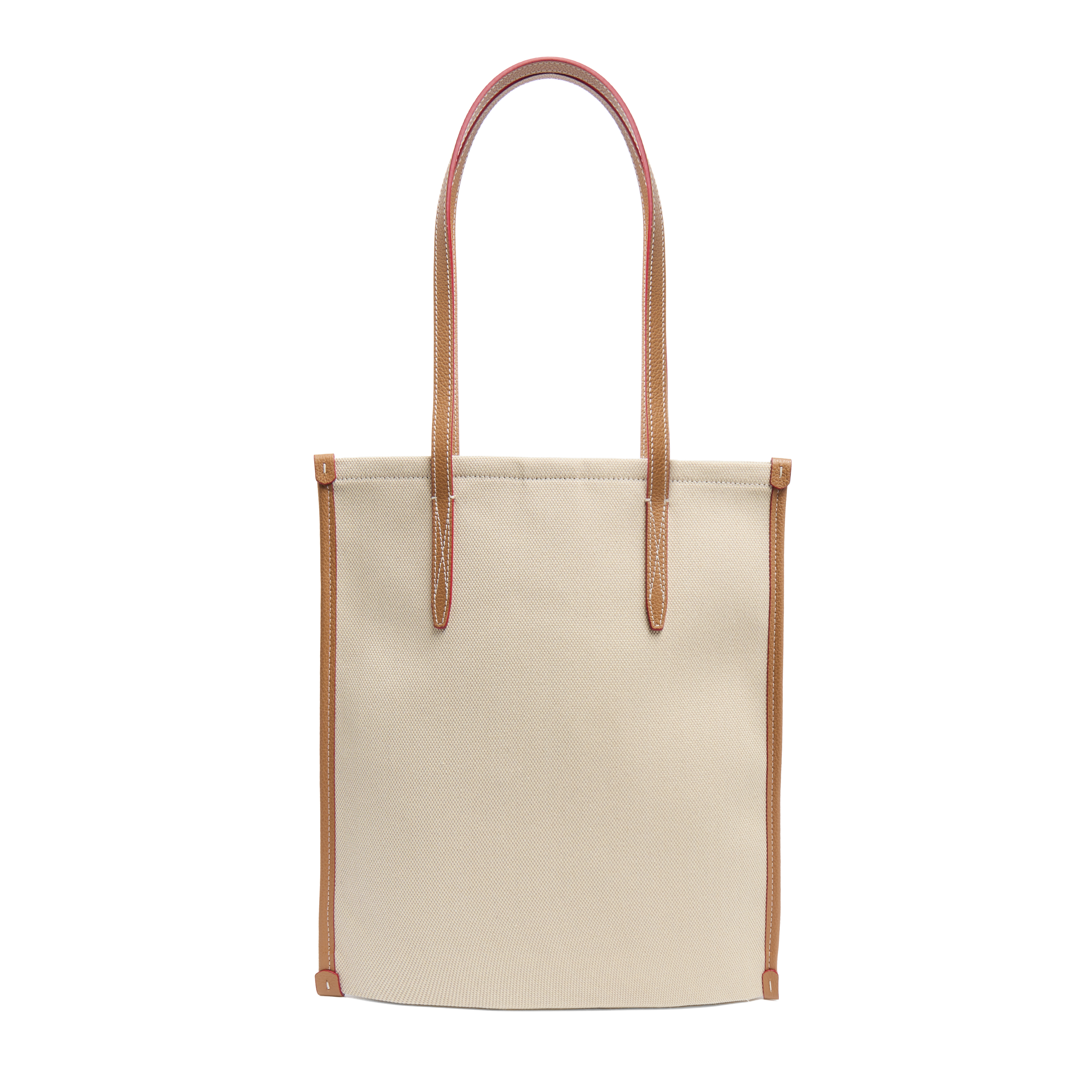 Shopper bag capsule 150 jaar in canvas en rundleer LANCEL Veelkleurig