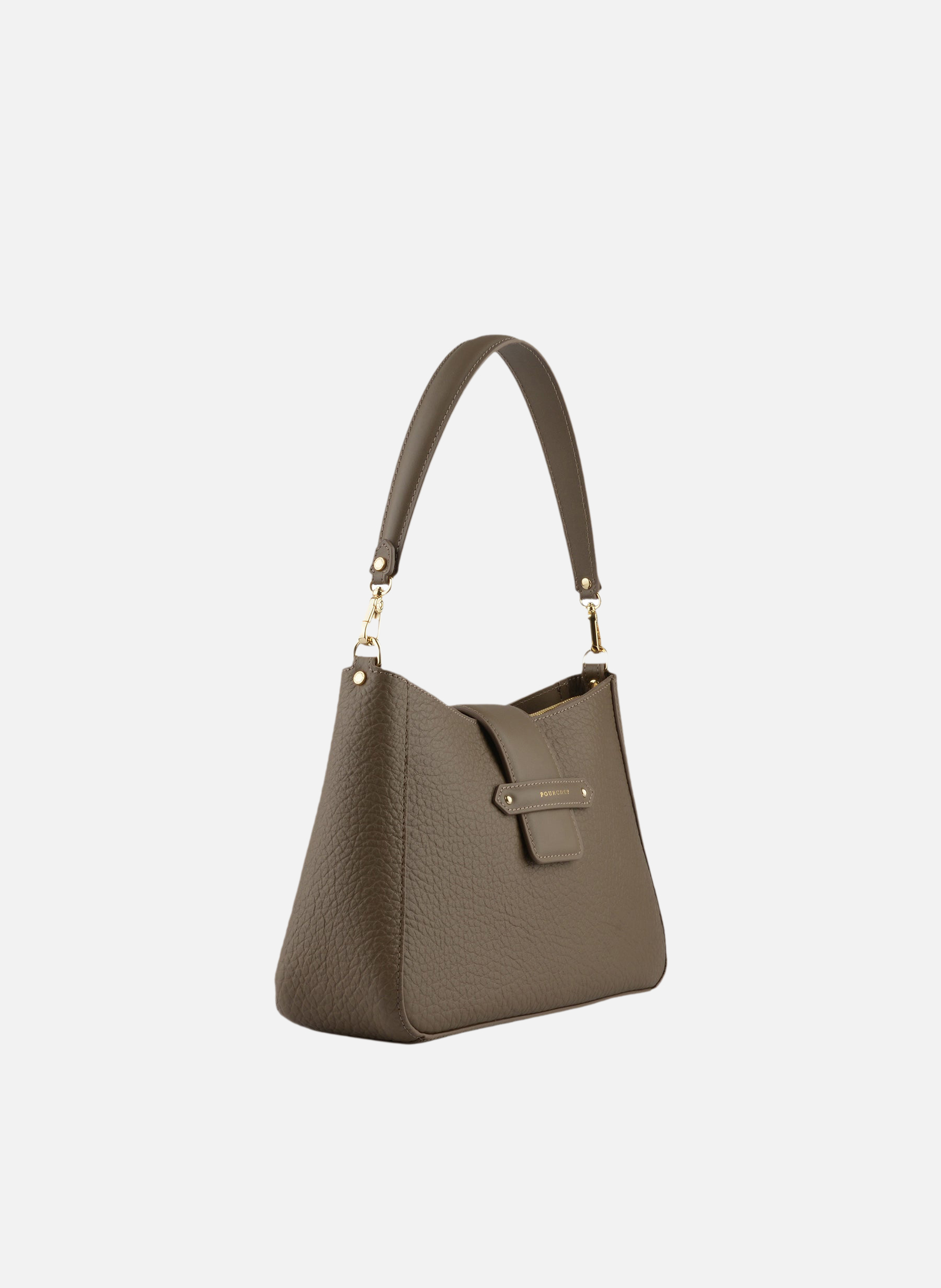 Fleuves | sac porté épaule POURCHET Gris