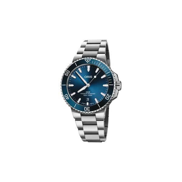 Montre automatique Oris Aquis Date en acier inoxydable Montre automatique Oris Aquis Date en acier inoxydable