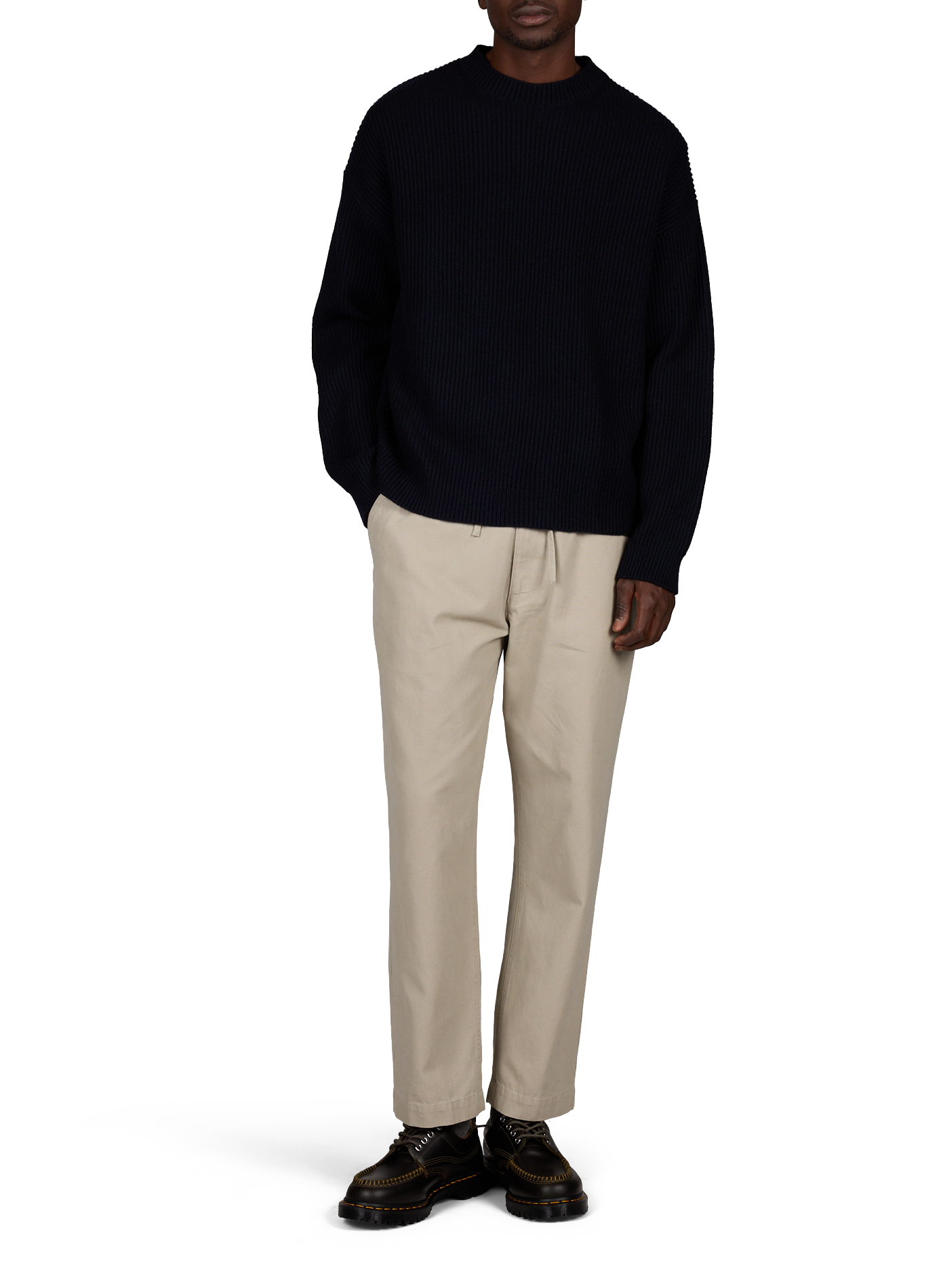 Straight wool jumper BELLEROSE Blue