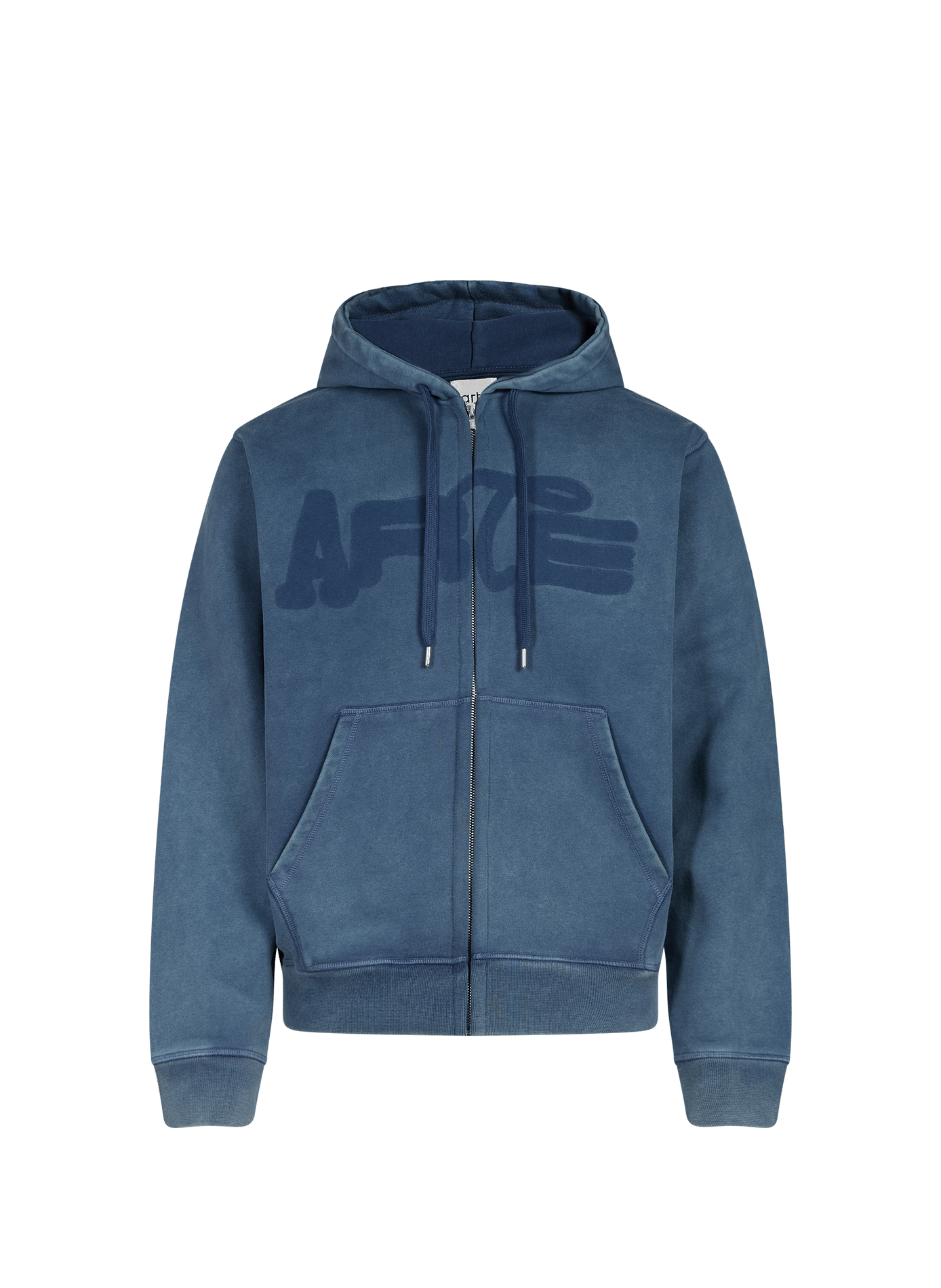 Sweat droit imprimé à capuche en coton ARTE ANTWERP Bleu