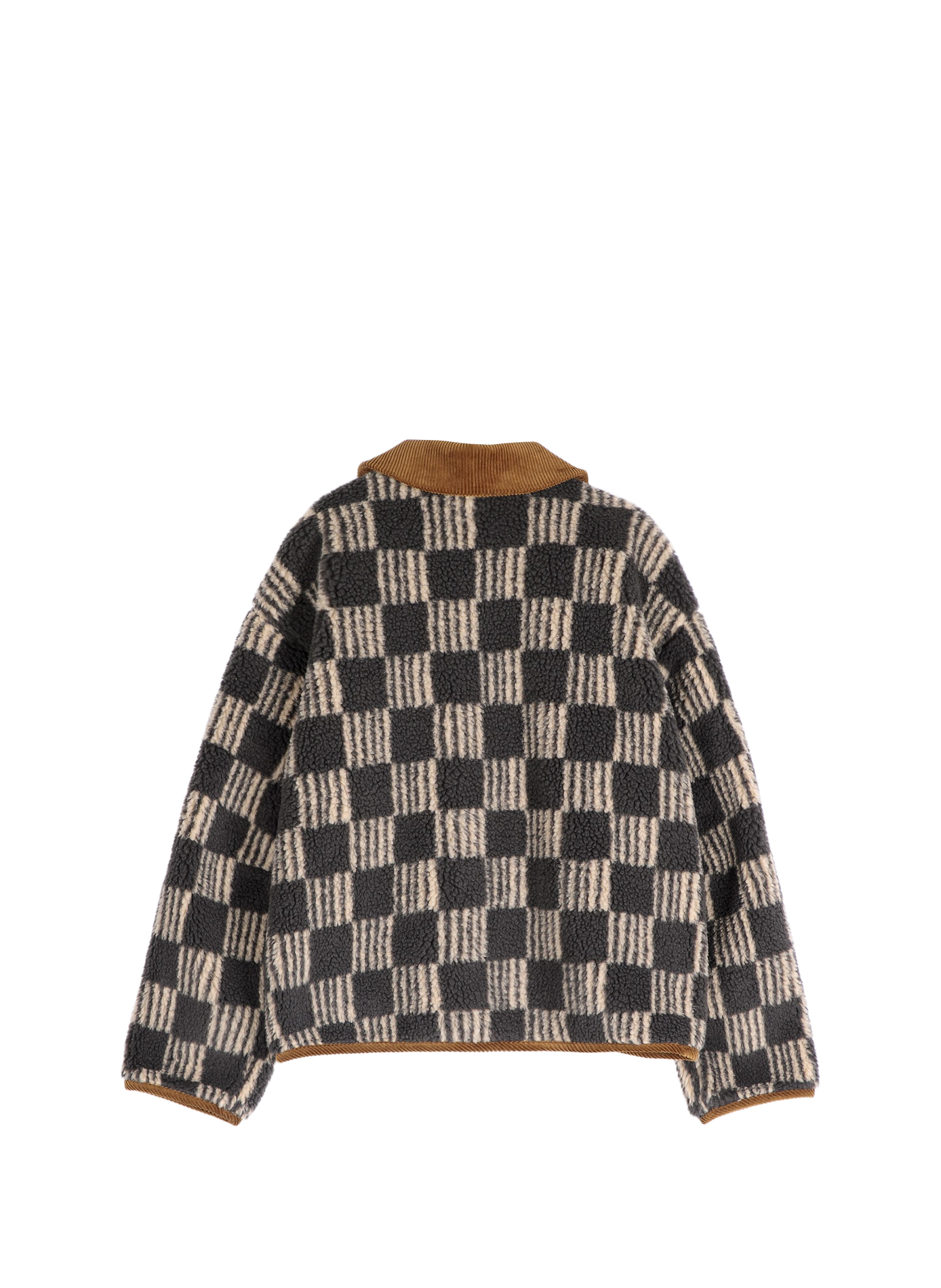 Veste ample damier col velours BOBO CHOSES Beige